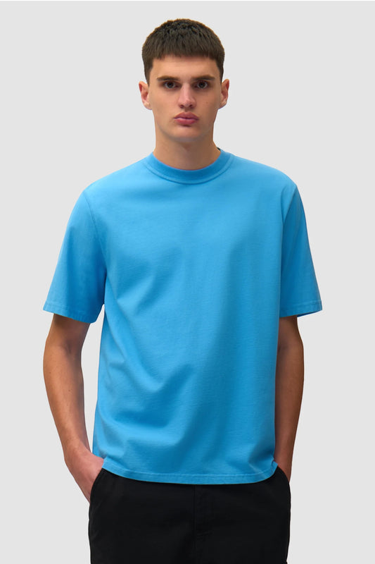 T-Shirt Arte Blue - Blurry Back Print - Coton Premium Portugal