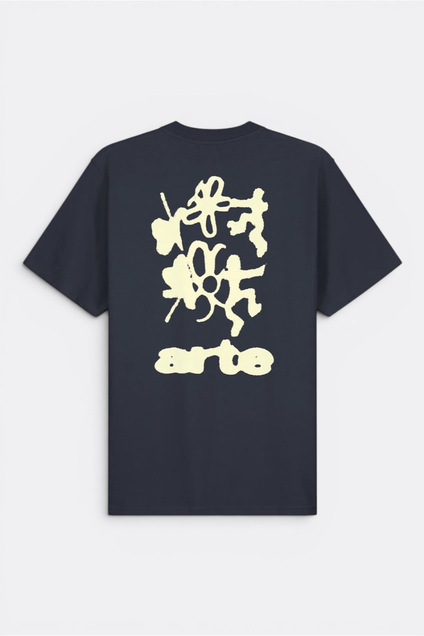 T-Shirt Arte Navy - Blurry Back Print - Coton Premium Portugal