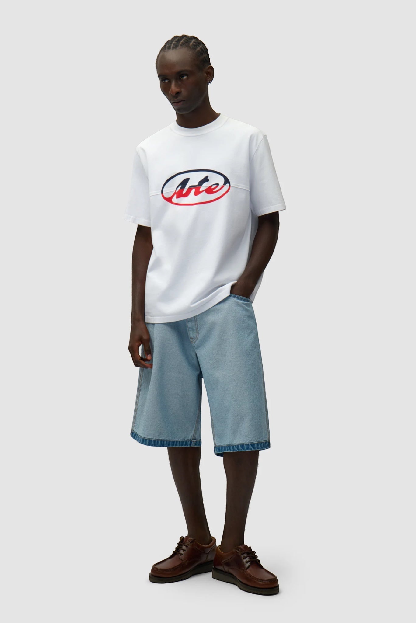 T-Shirt Arte White - Logo Cut - Coton Premium Portugal