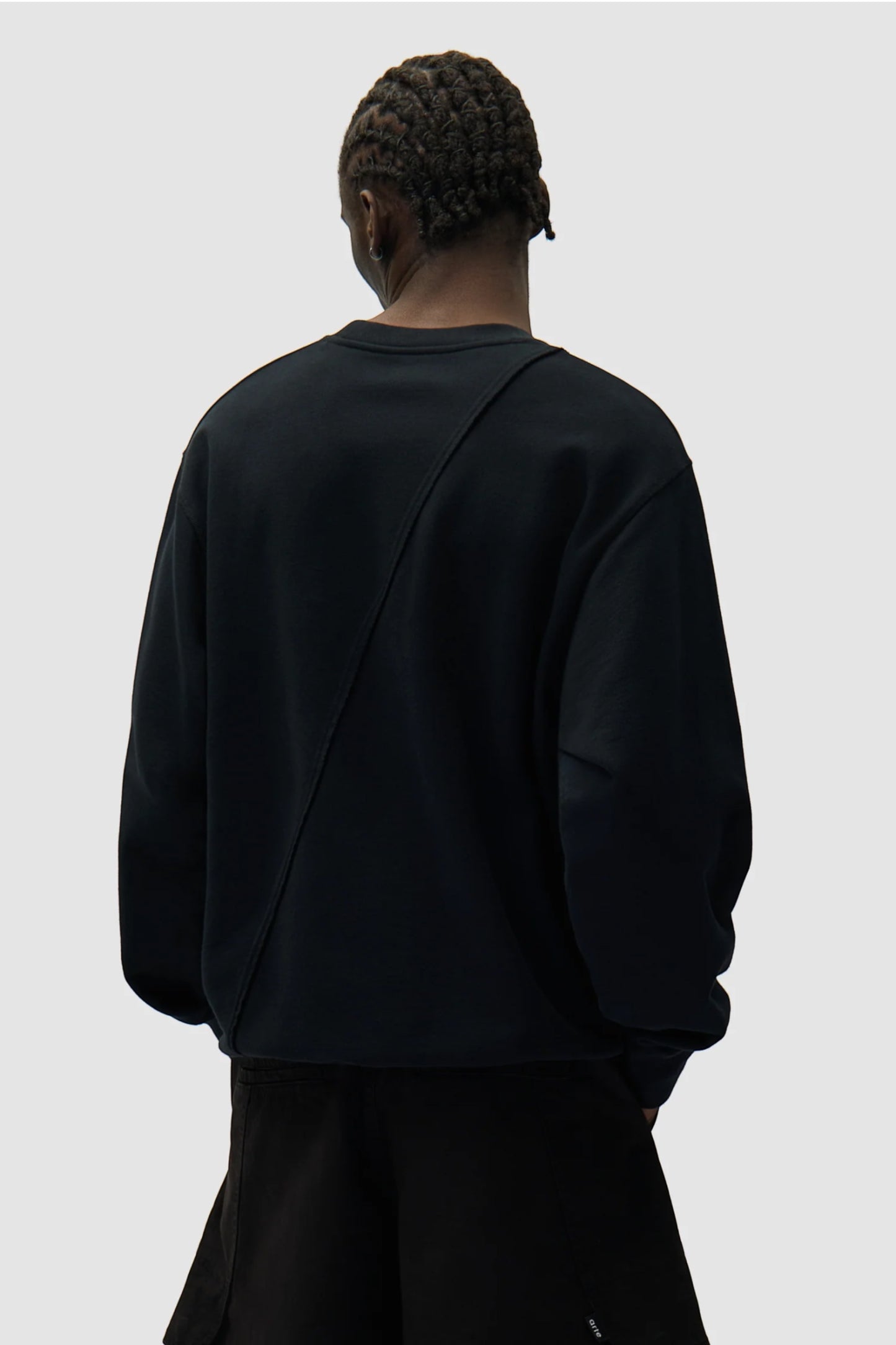 Sweatshirt Arte Black - Logo Brodé - Coton Premium Portugal