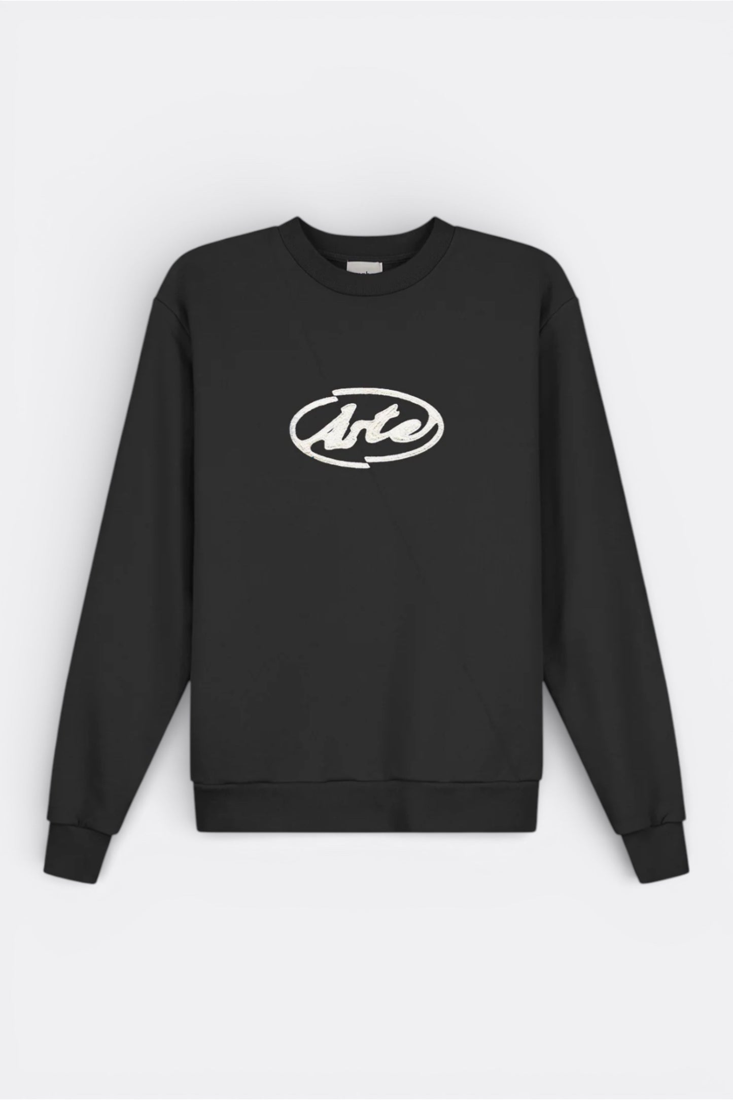 Sweatshirt Arte Black - Logo Brodé - Coton Premium Portugal