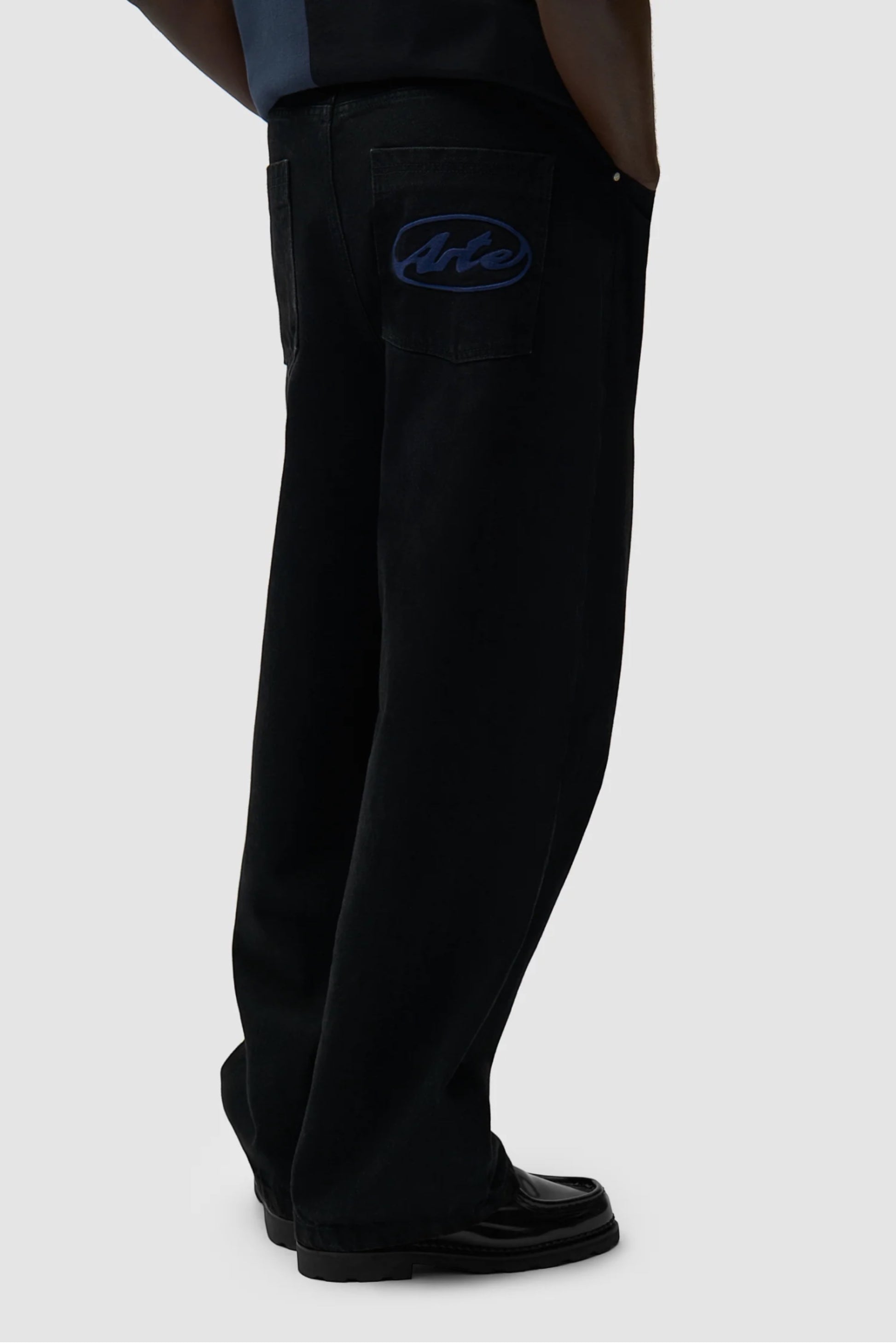Pantalon Arte Black - Logo Poche - Coton Premium Portugal