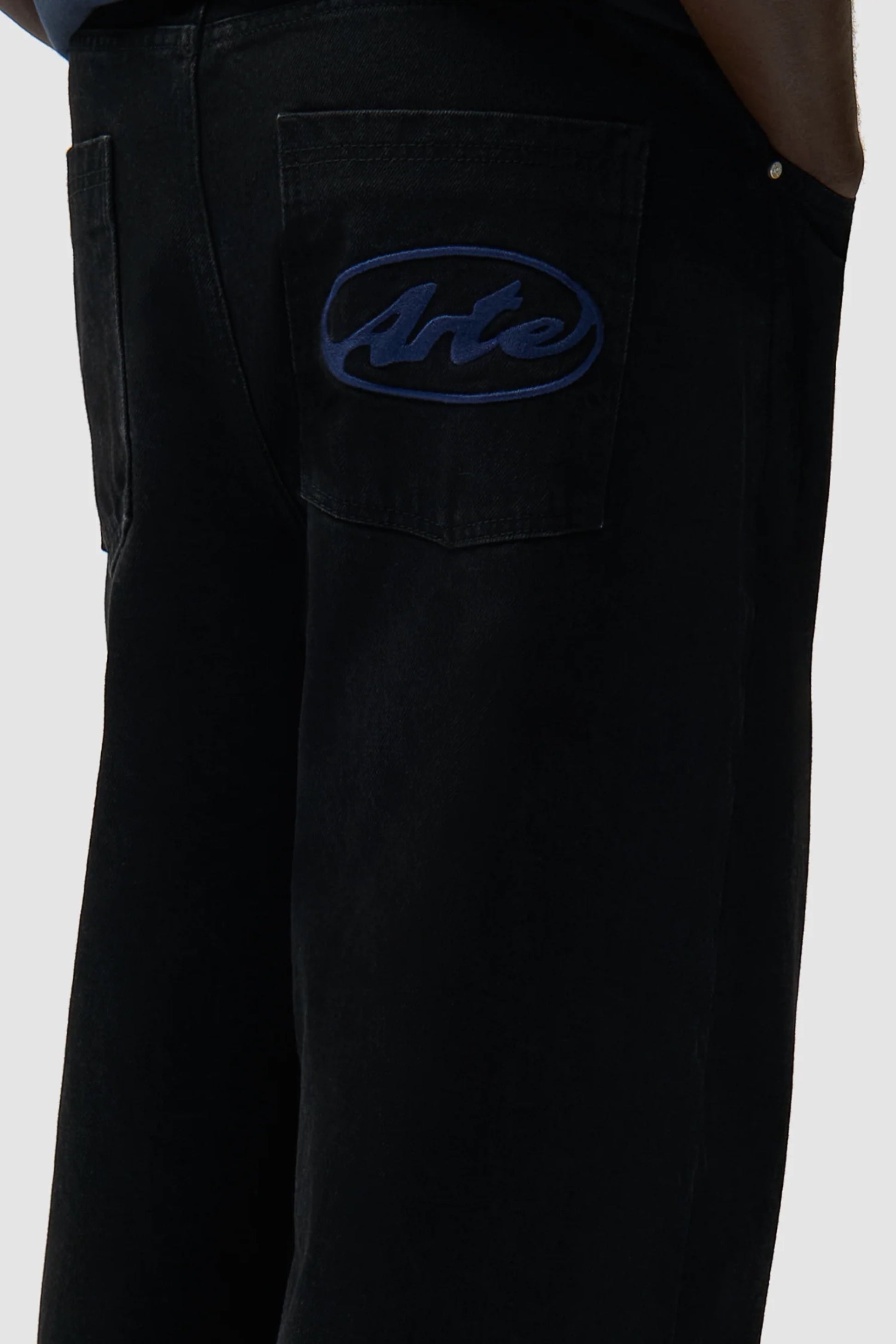 Pantalon Arte Black - Logo Poche - Coton Premium Portugal