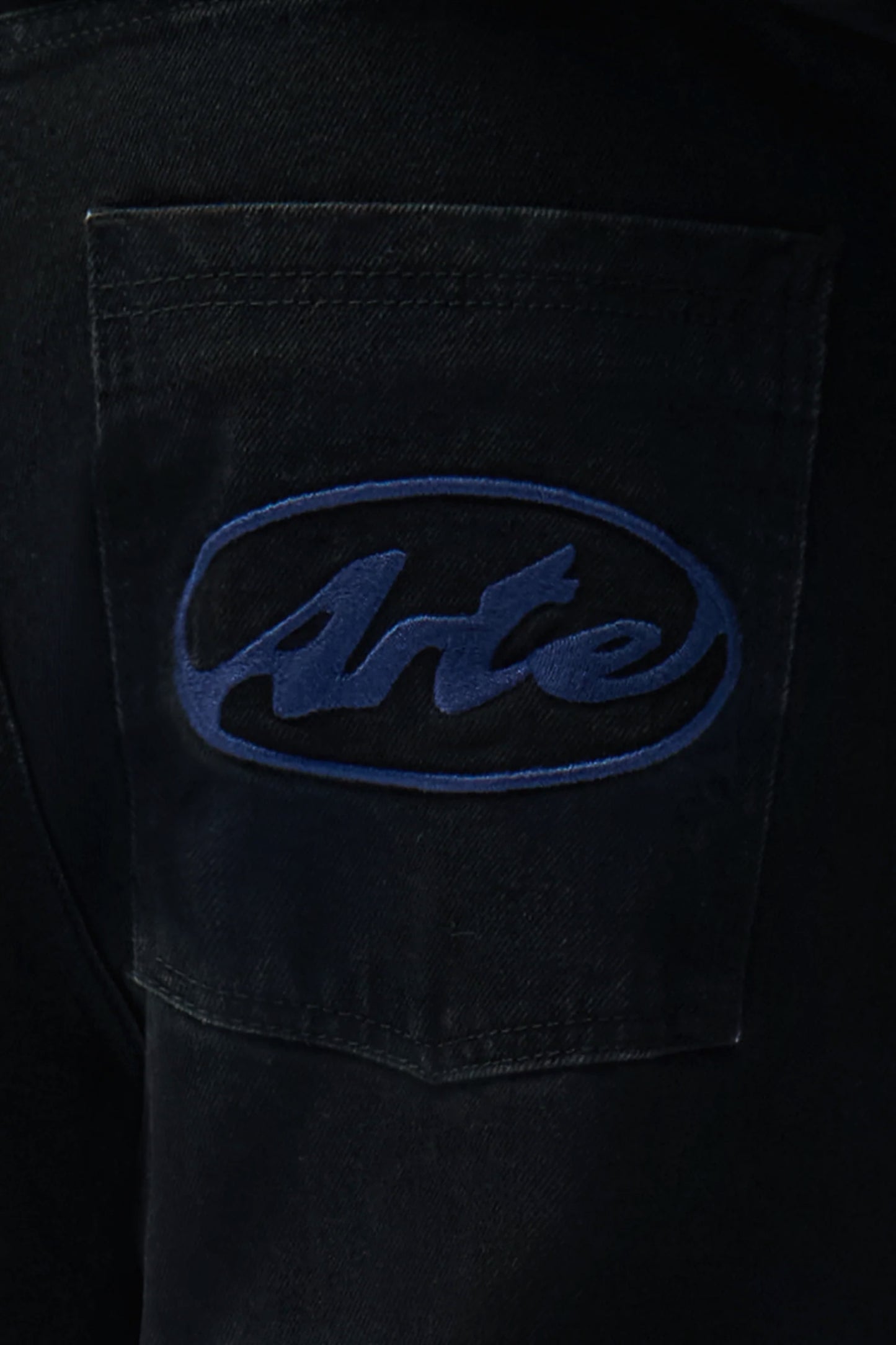 Pantalon Arte Black - Logo Poche - Coton Premium Portugal