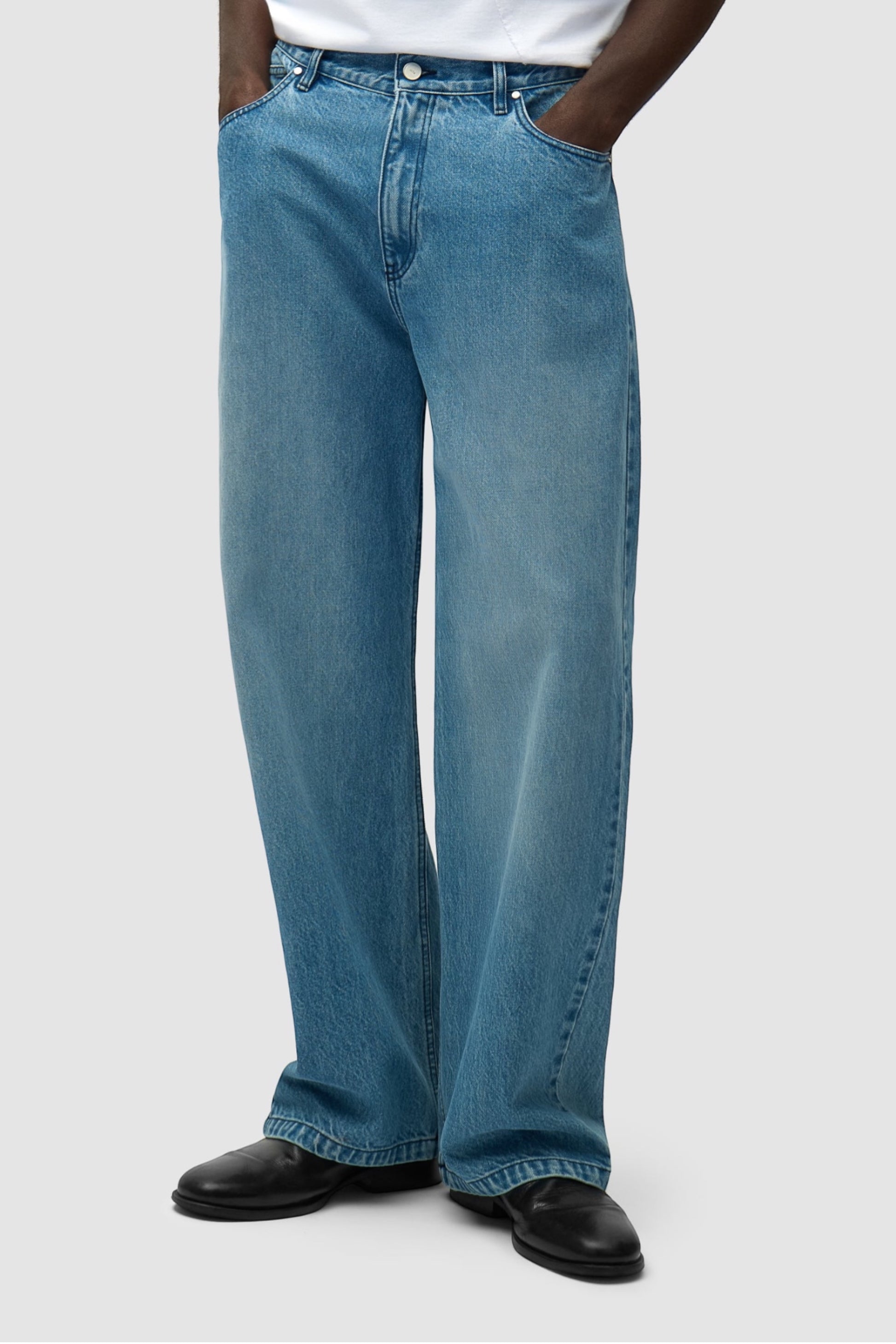Pantalon Arte Denim Bleach - Logo Poche - Coton Premium Portugal