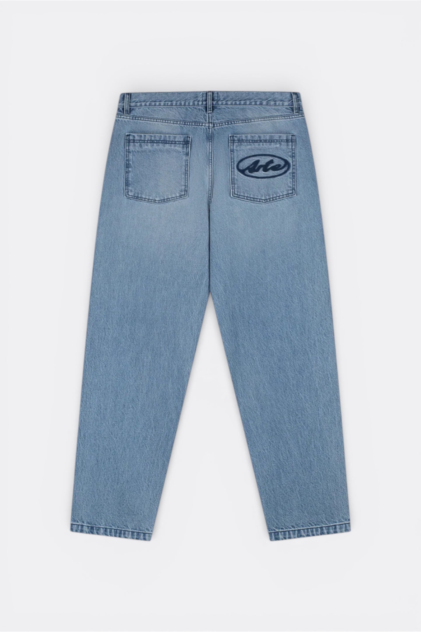 Pantalon Arte Denim Bleach - Logo Poche - Coton Premium Portugal