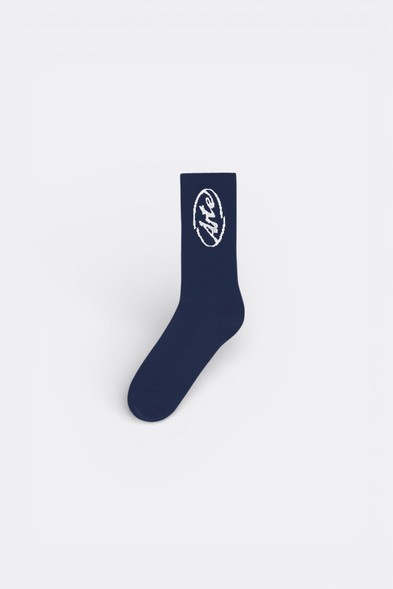 Chaussettes Arte Navy - Logo Brodé - Coton Premium Portugal