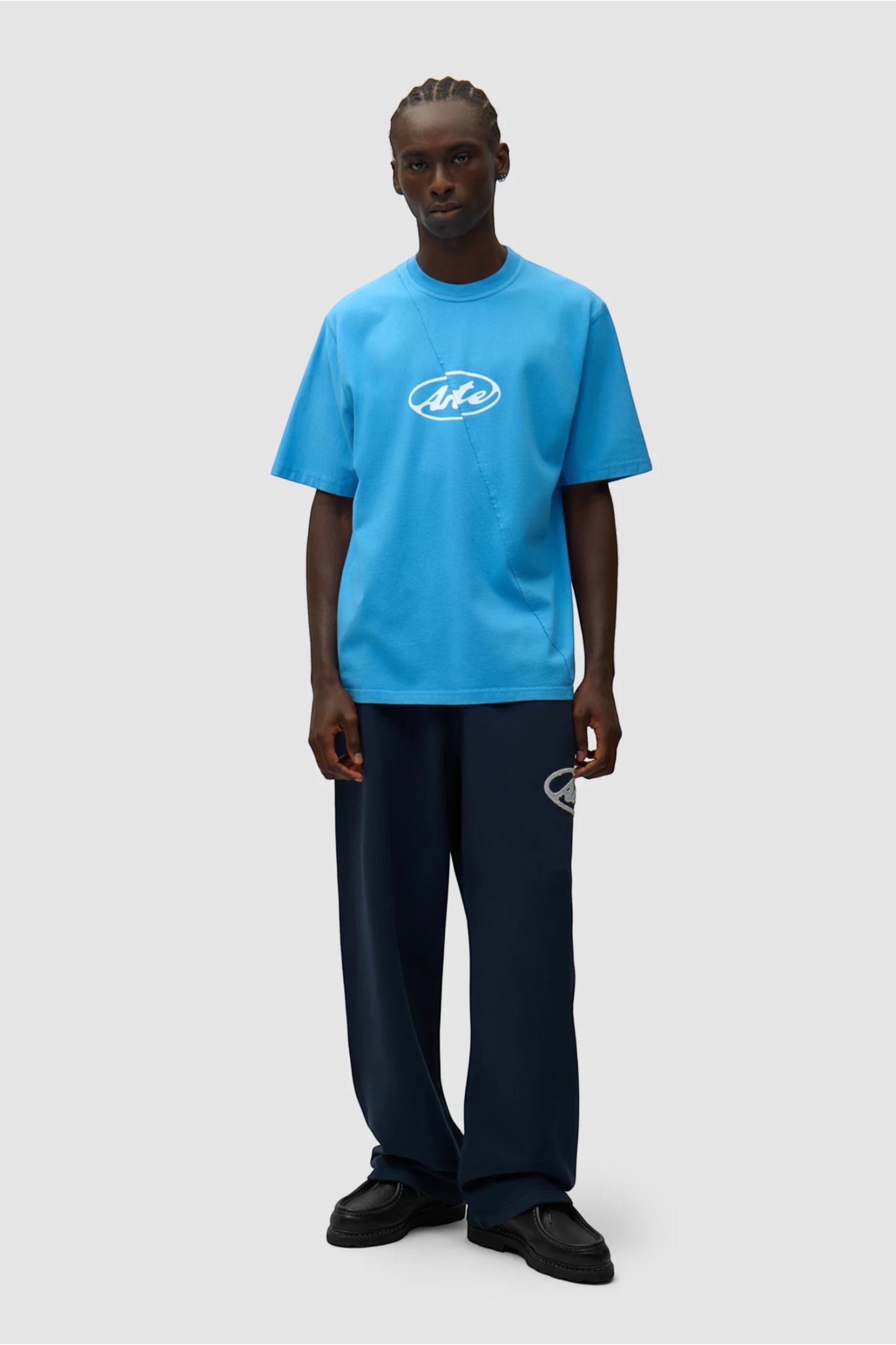 ARTE Circle Logo T-Shirt Blue | T-Shirt Coton Premium Logo Cercle
