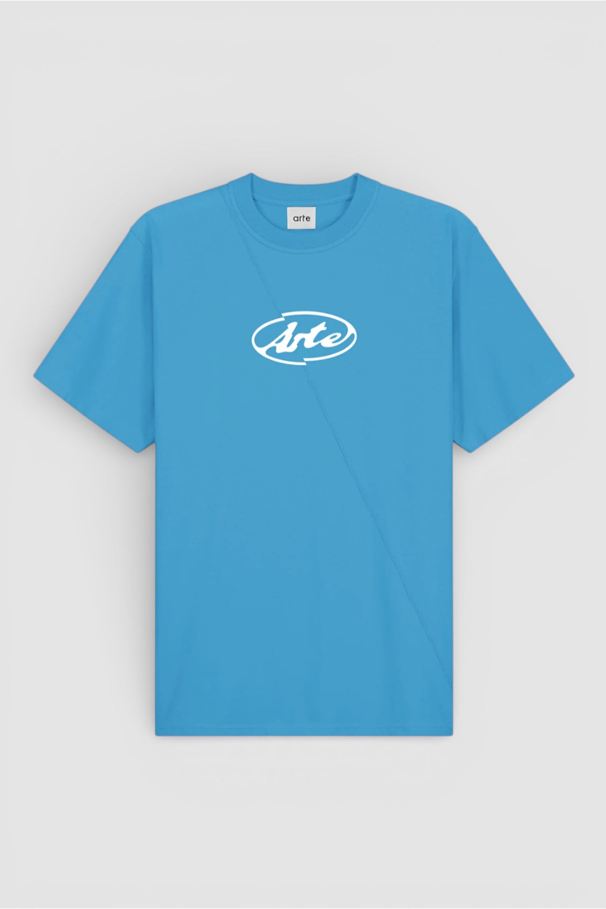 ARTE Circle Logo T-Shirt Blue | T-Shirt Coton Premium Logo Cercle