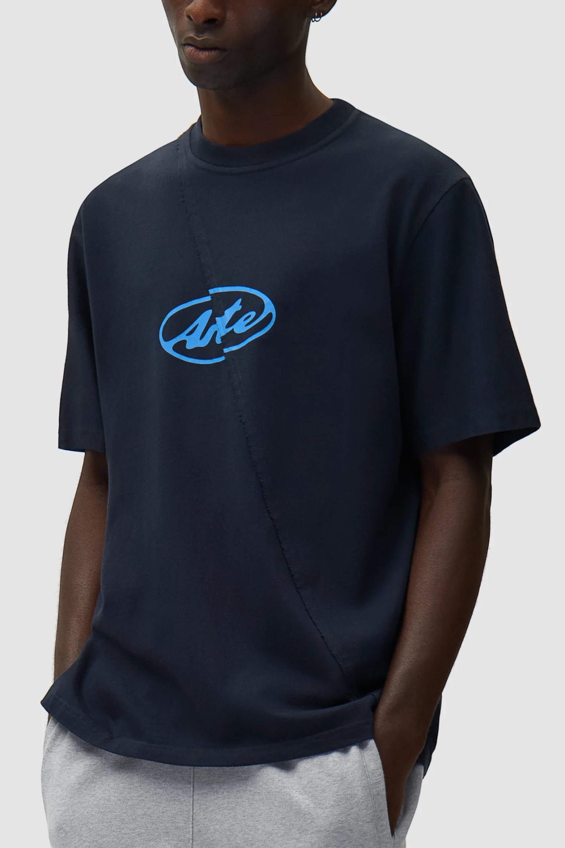 ARTE Circle Logo T-Shirt Navy | T-Shirt Coton Premium Logo Cercle