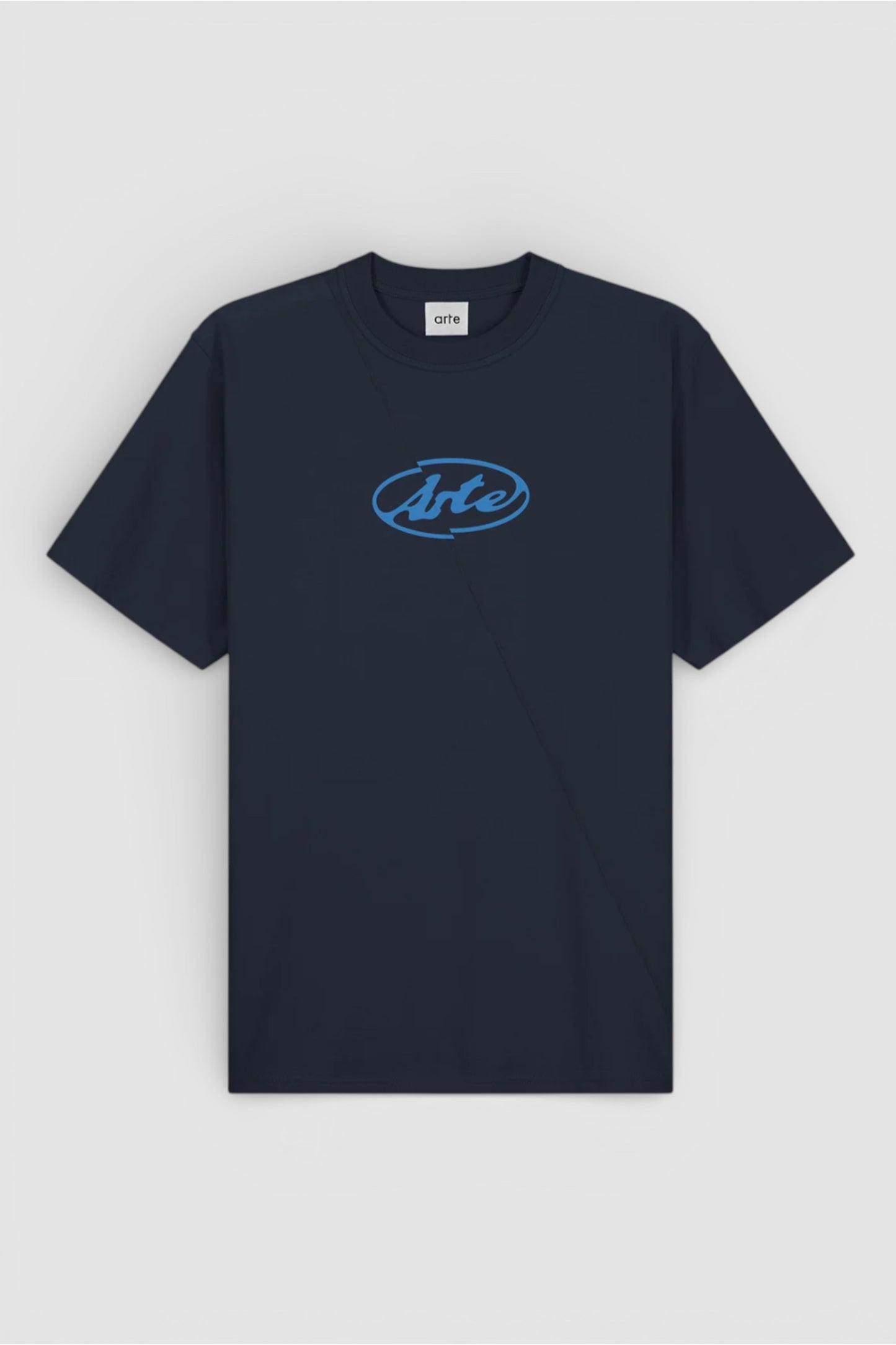 ARTE Circle Logo T-Shirt Navy | T-Shirt Coton Premium Logo Cercle