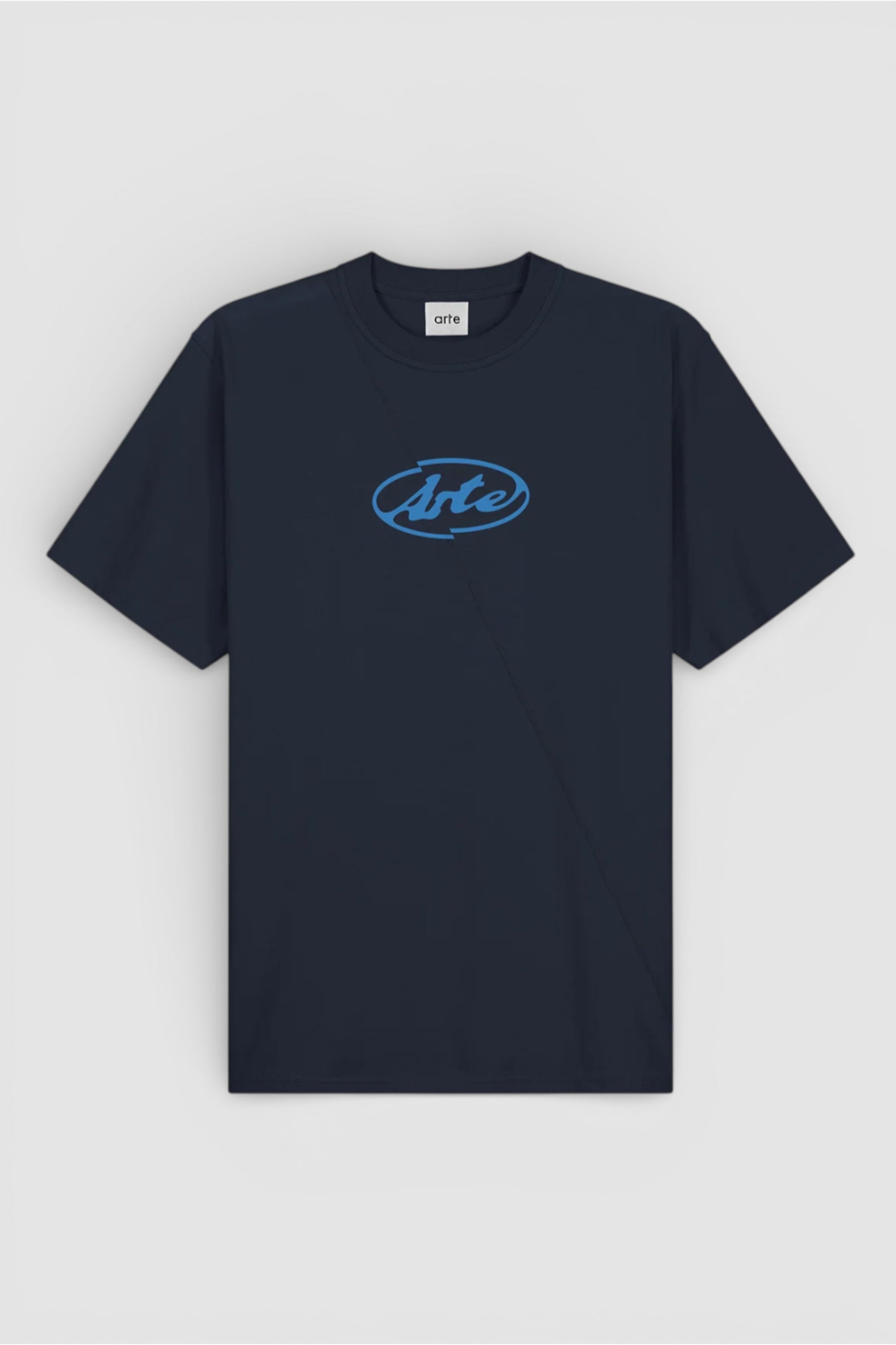 ARTE Circle Logo T-Shirt Navy | T-Shirt Coton Premium Logo Cercle