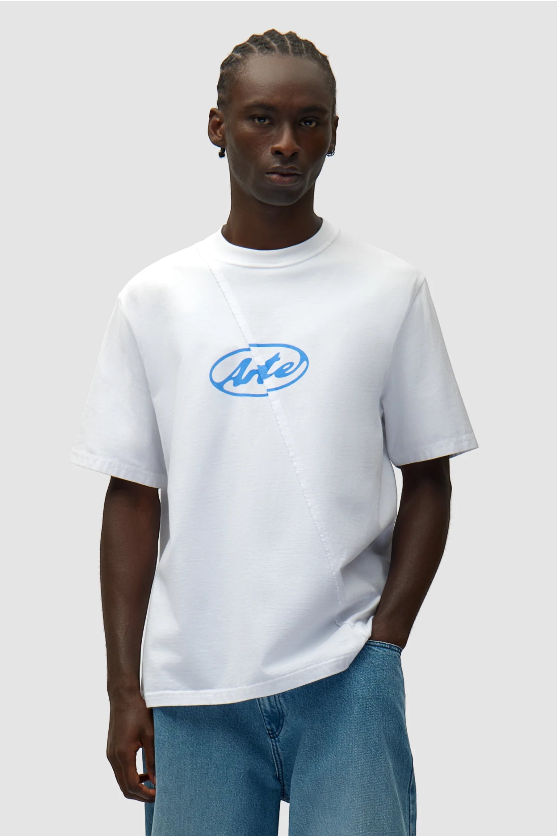 ARTE Circle Logo T-Shirt White | T-Shirt Coton Premium Logo Cercle