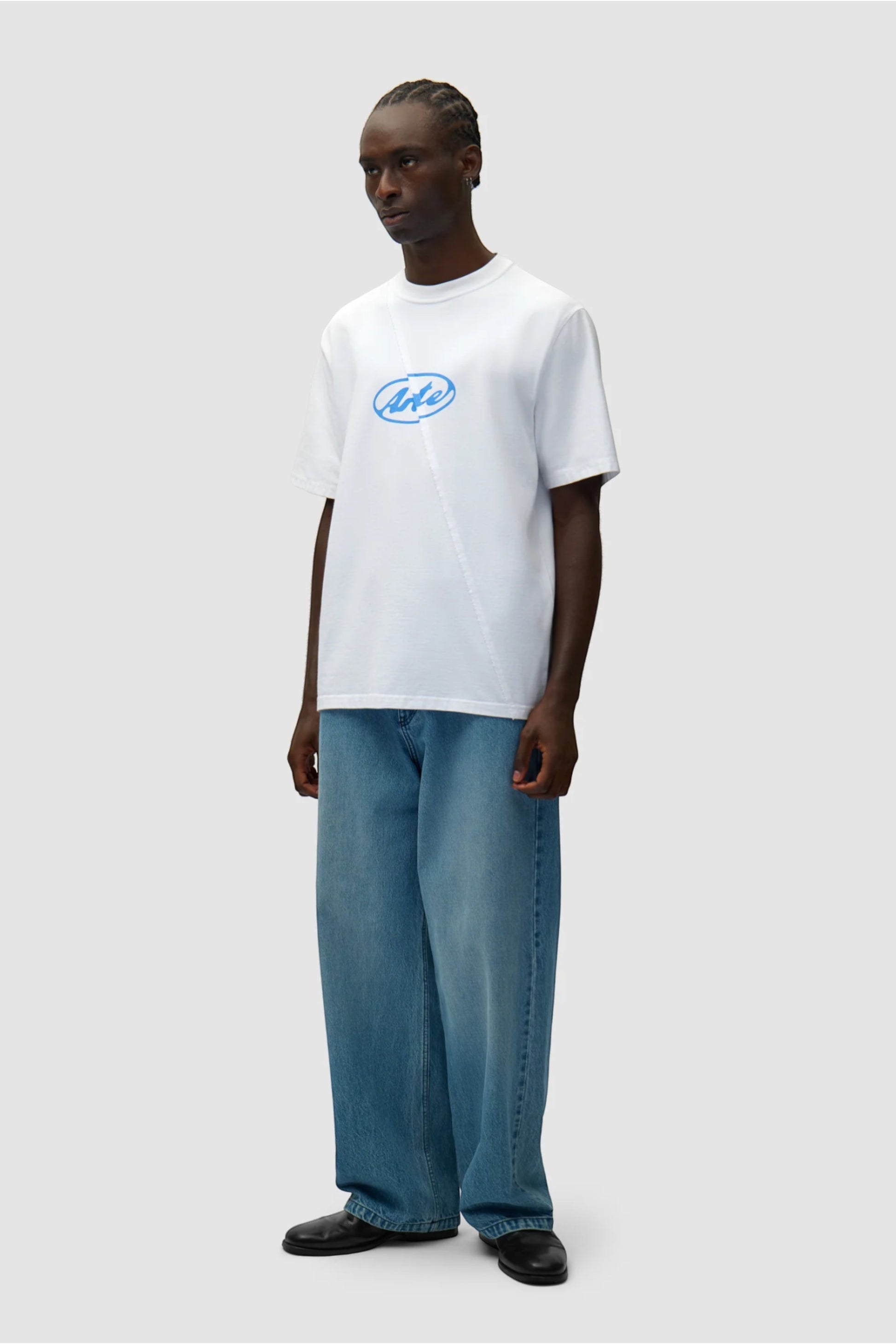 ARTE Circle Logo T-Shirt White | T-Shirt Coton Premium Logo Cercle