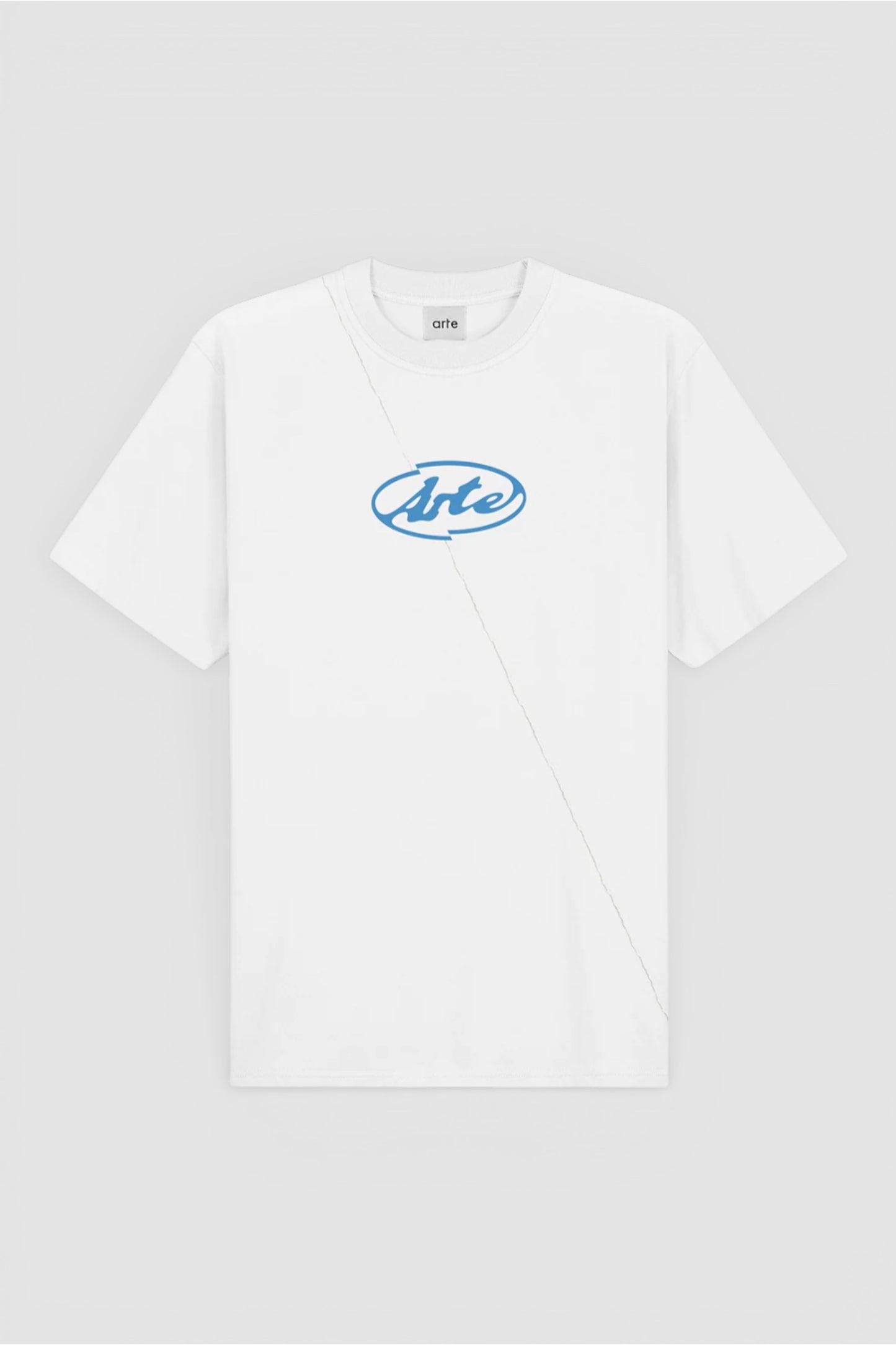 ARTE Circle Logo T-Shirt White | T-Shirt Coton Premium Logo Cercle