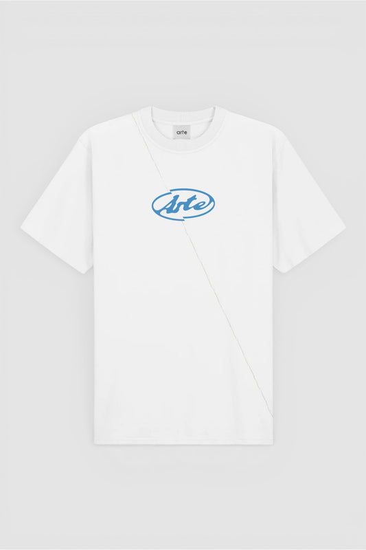 ARTE Circle Logo T-Shirt White | T-Shirt Coton Premium Logo Cercle