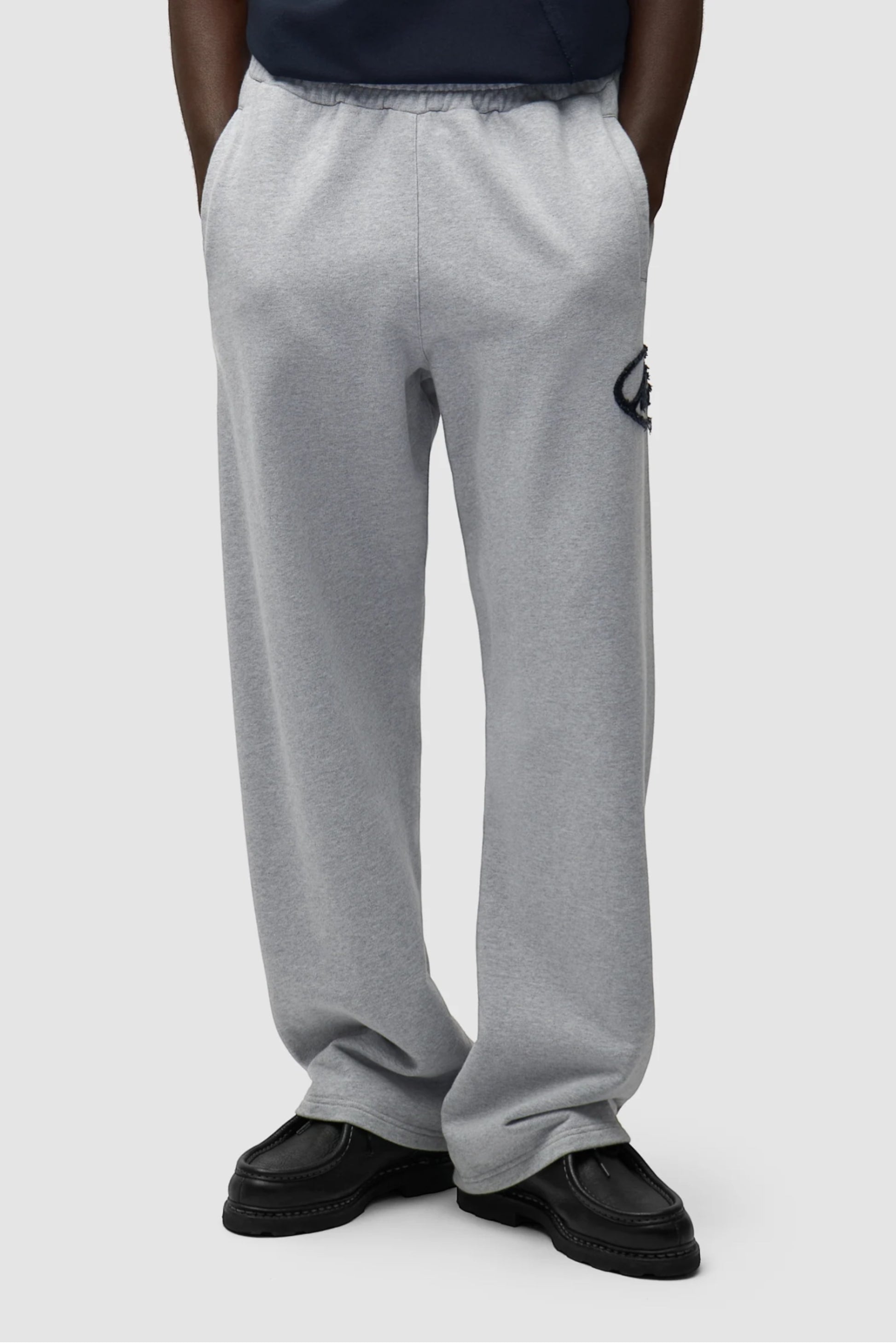 Pantalon Survêtement Arte Grey - Logo Patch - Coton Premium Portugal