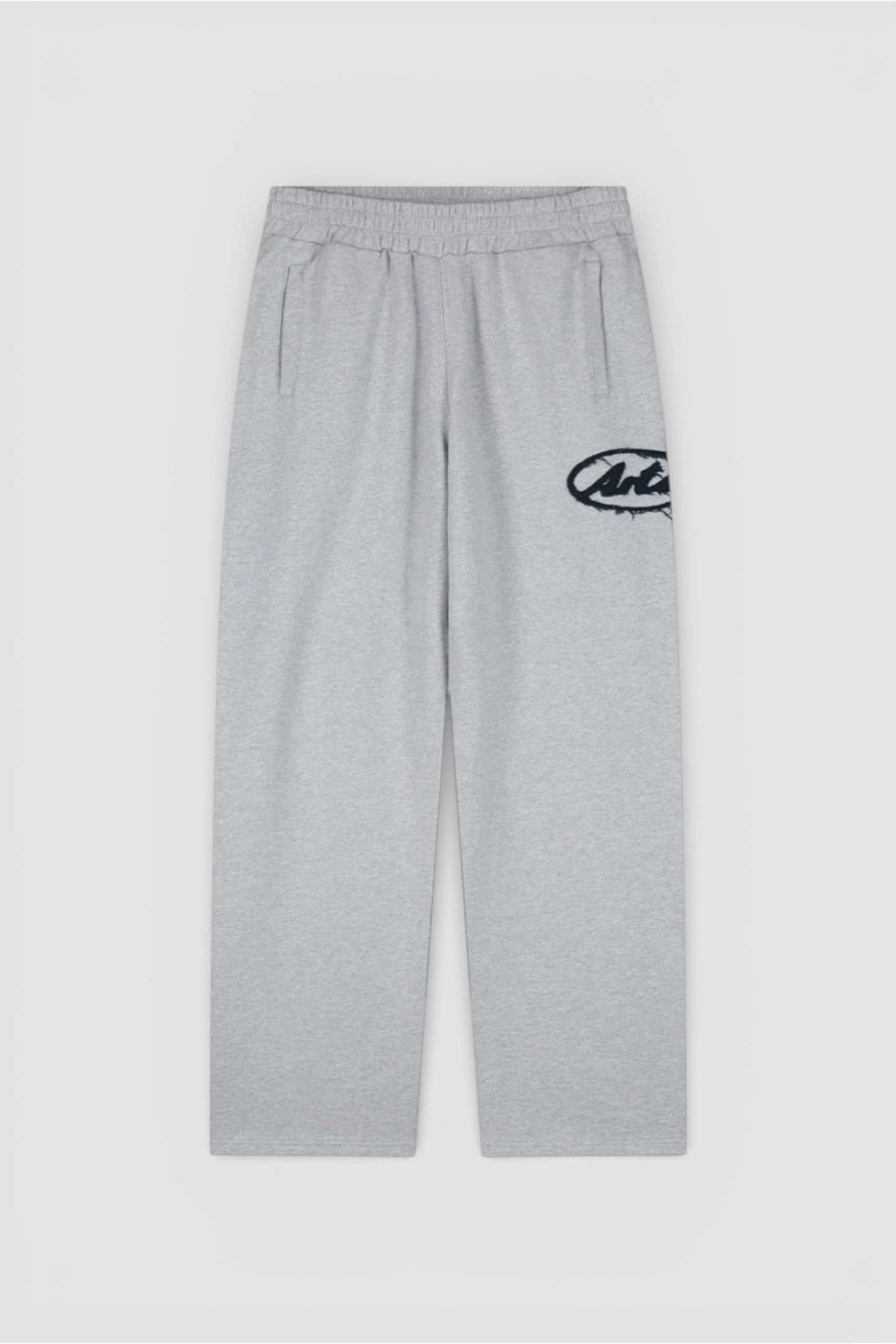Pantalon Survêtement Arte Grey - Logo Patch - Coton Premium Portugal