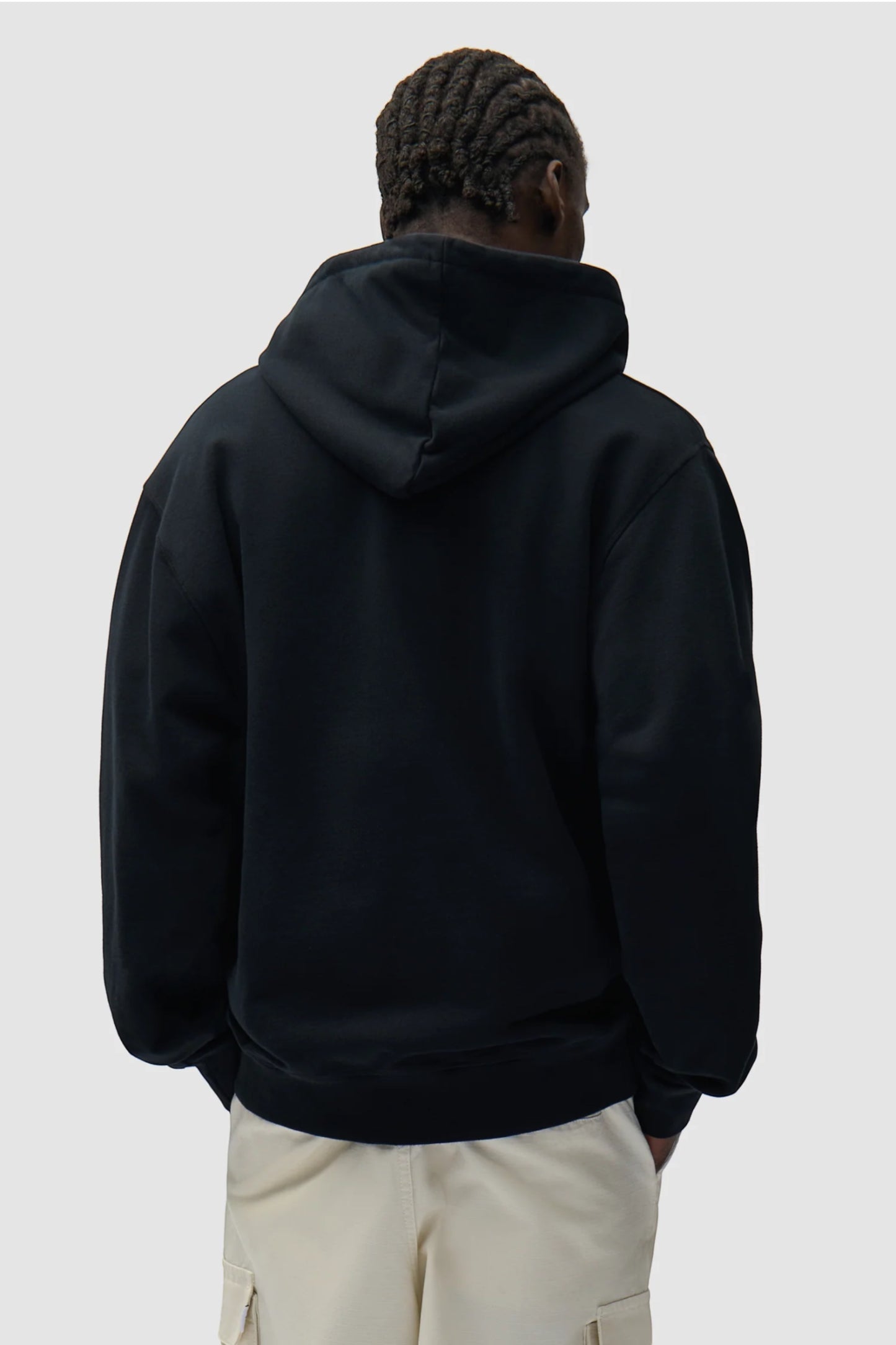 Hoodie Arte Black - Logo Collage - Coton Premium Portugal