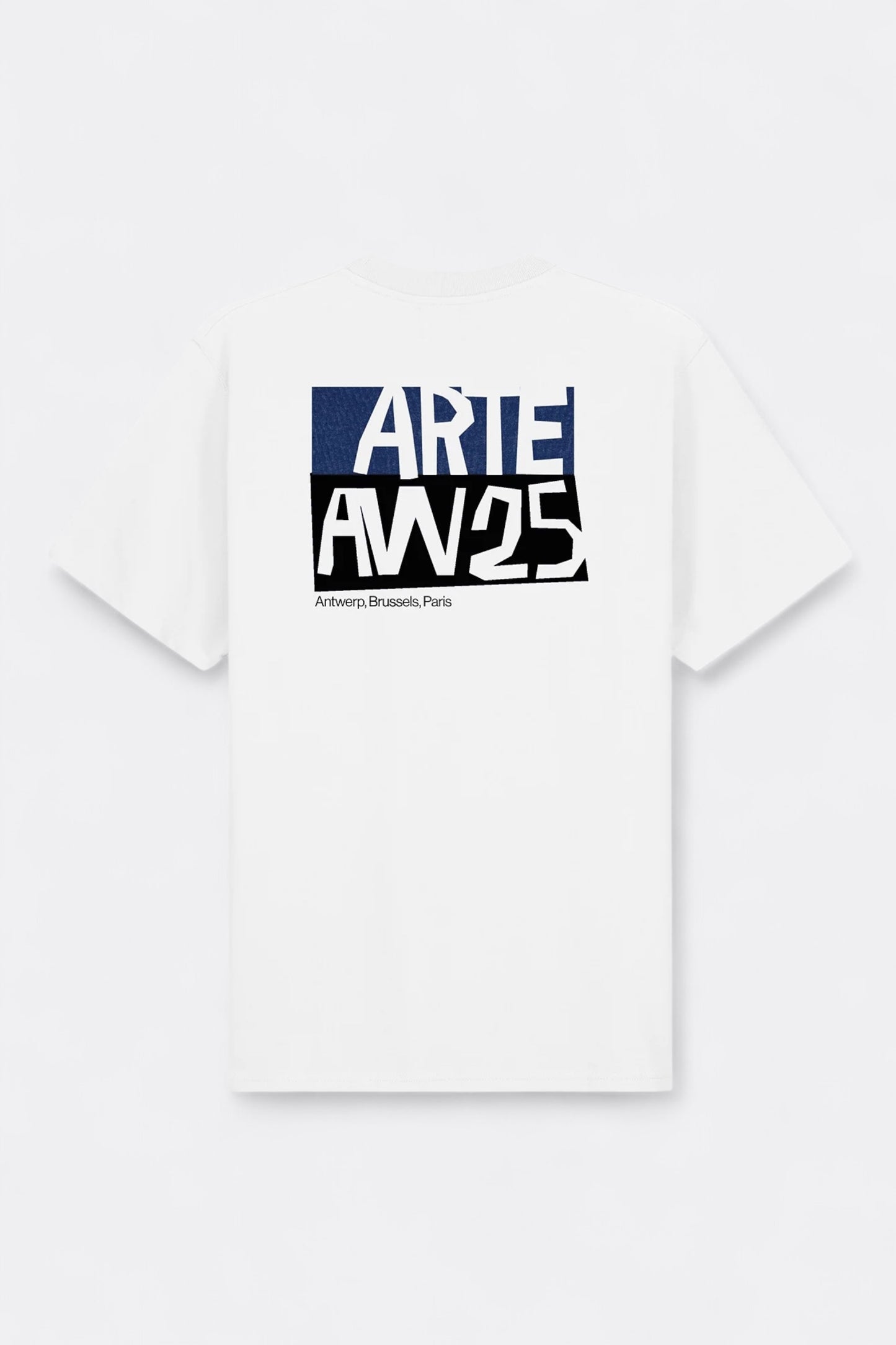 Arte - Cut Out Print T-Shirt (White)