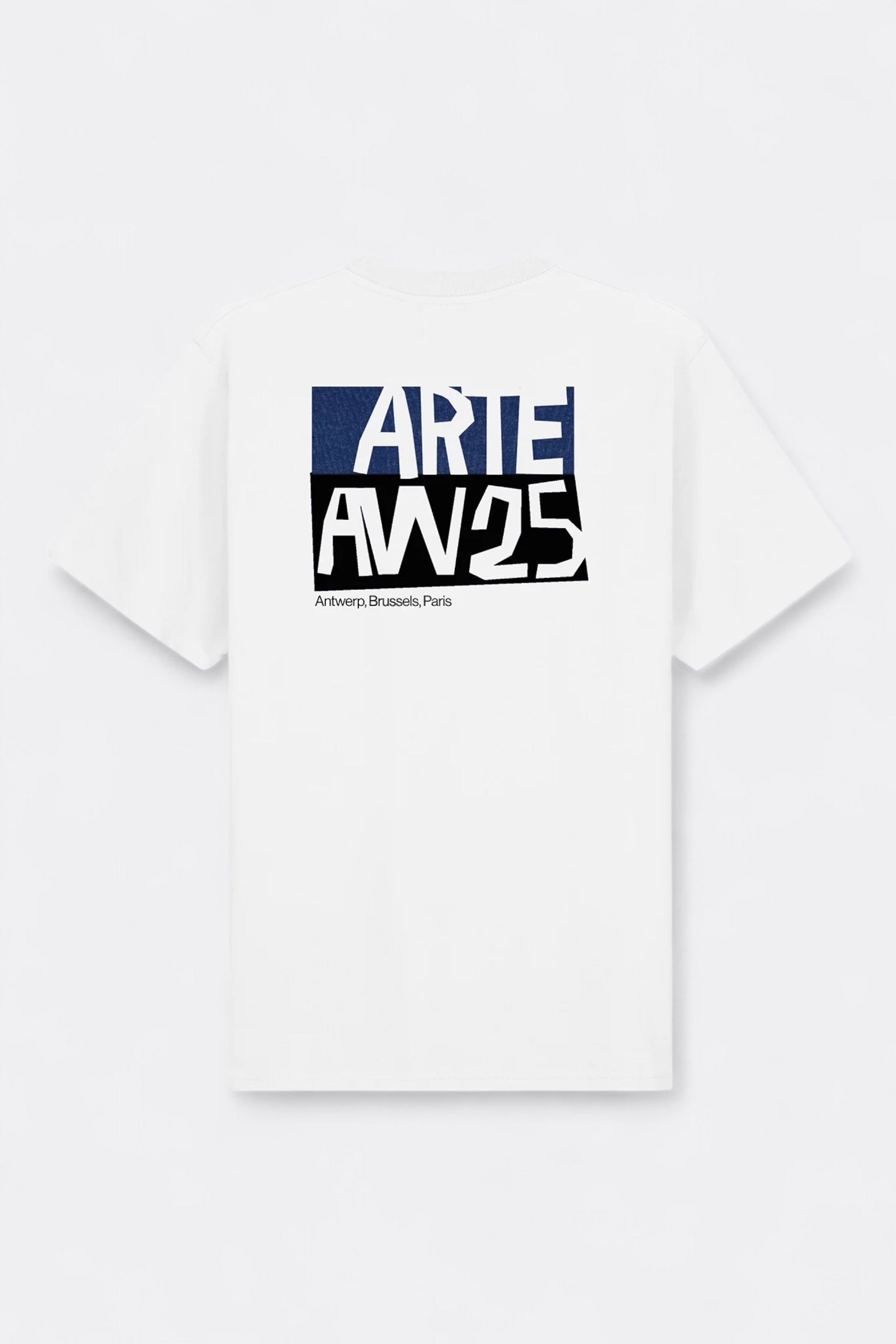 Arte - Cut Out Print T-Shirt (White)