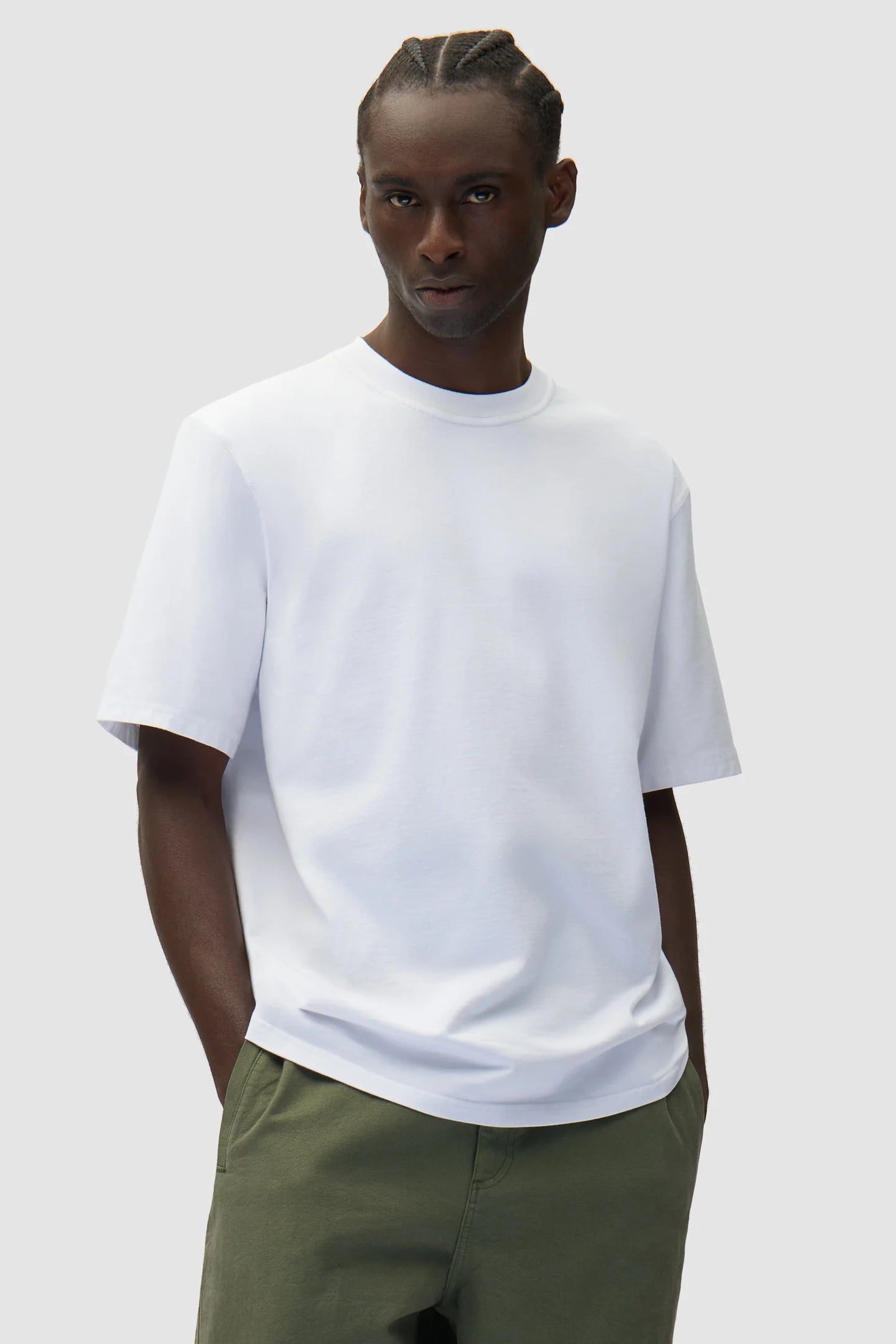 Arte - Cut Out Print T-Shirt (White)