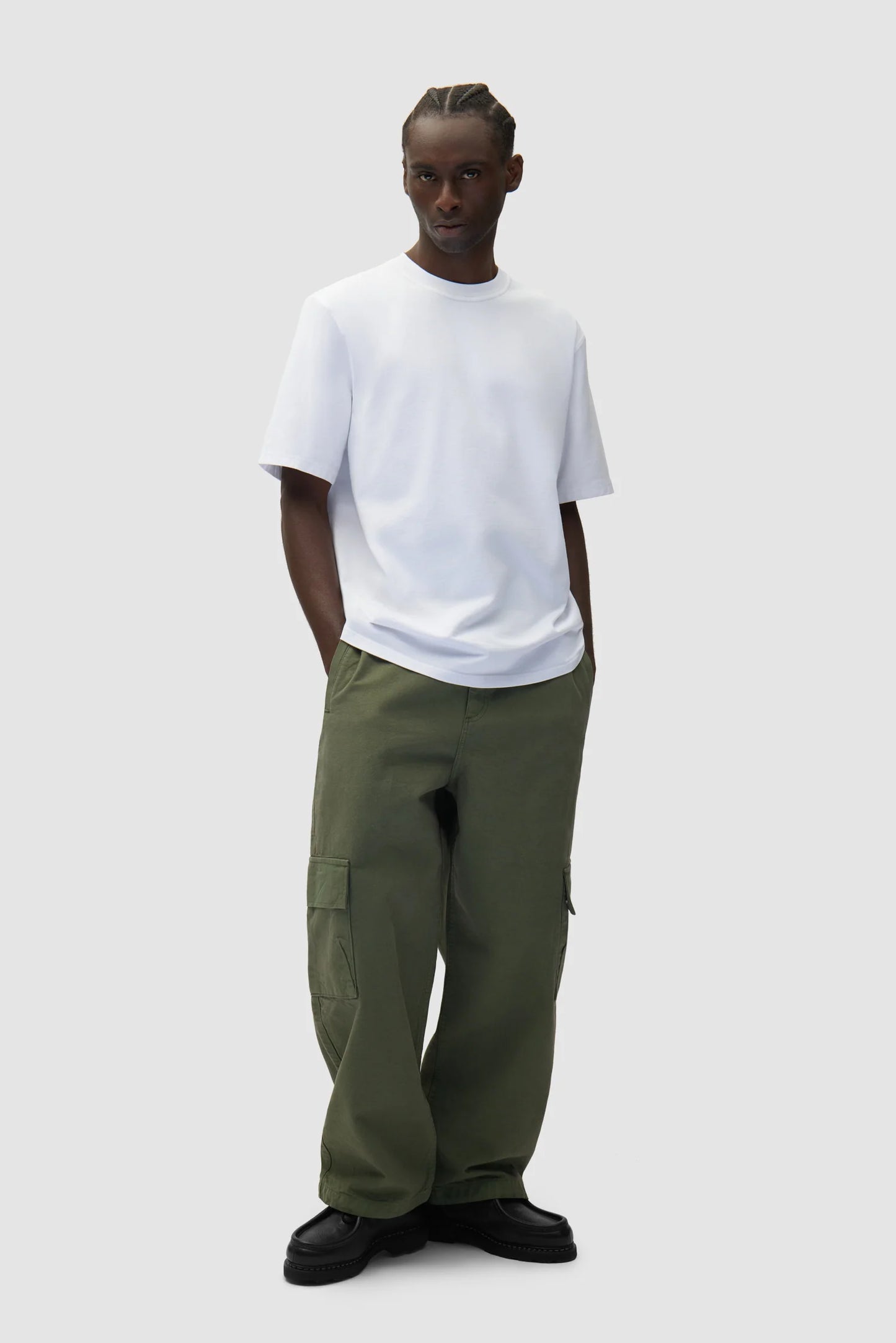 Arte - Cut Out Print T-Shirt (White)