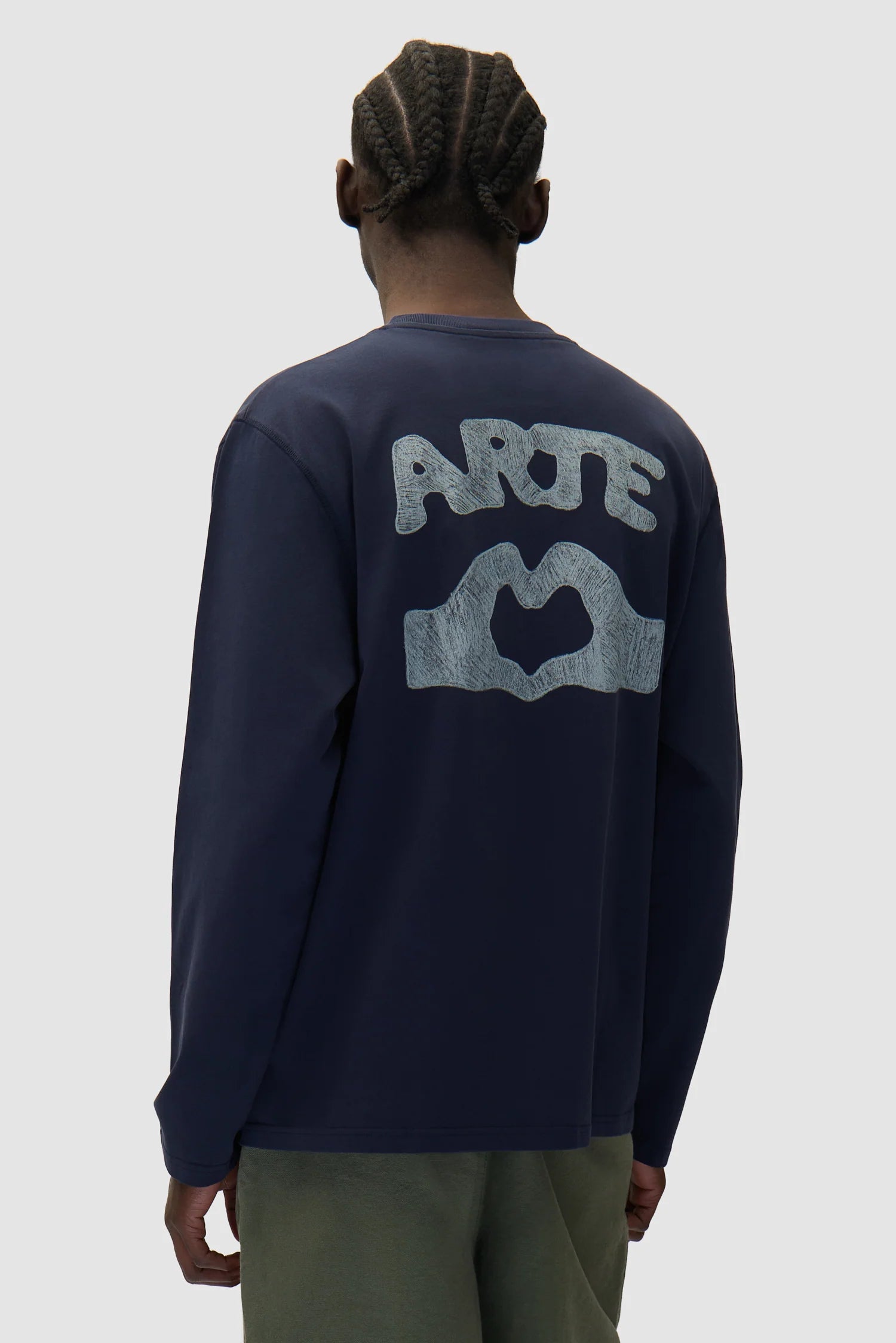Arte - Diels Stitch T-Shirt Longsleeve (Navy)