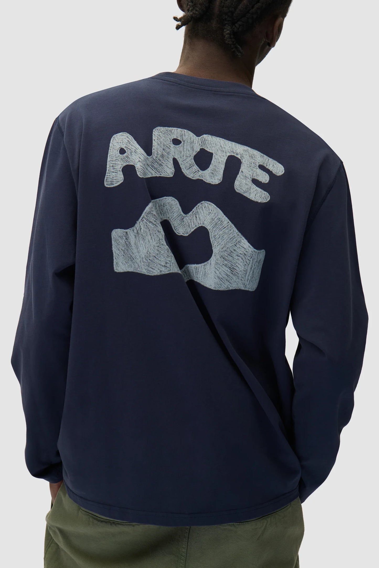 Arte - Diels Stitch T-Shirt Longsleeve (Navy)