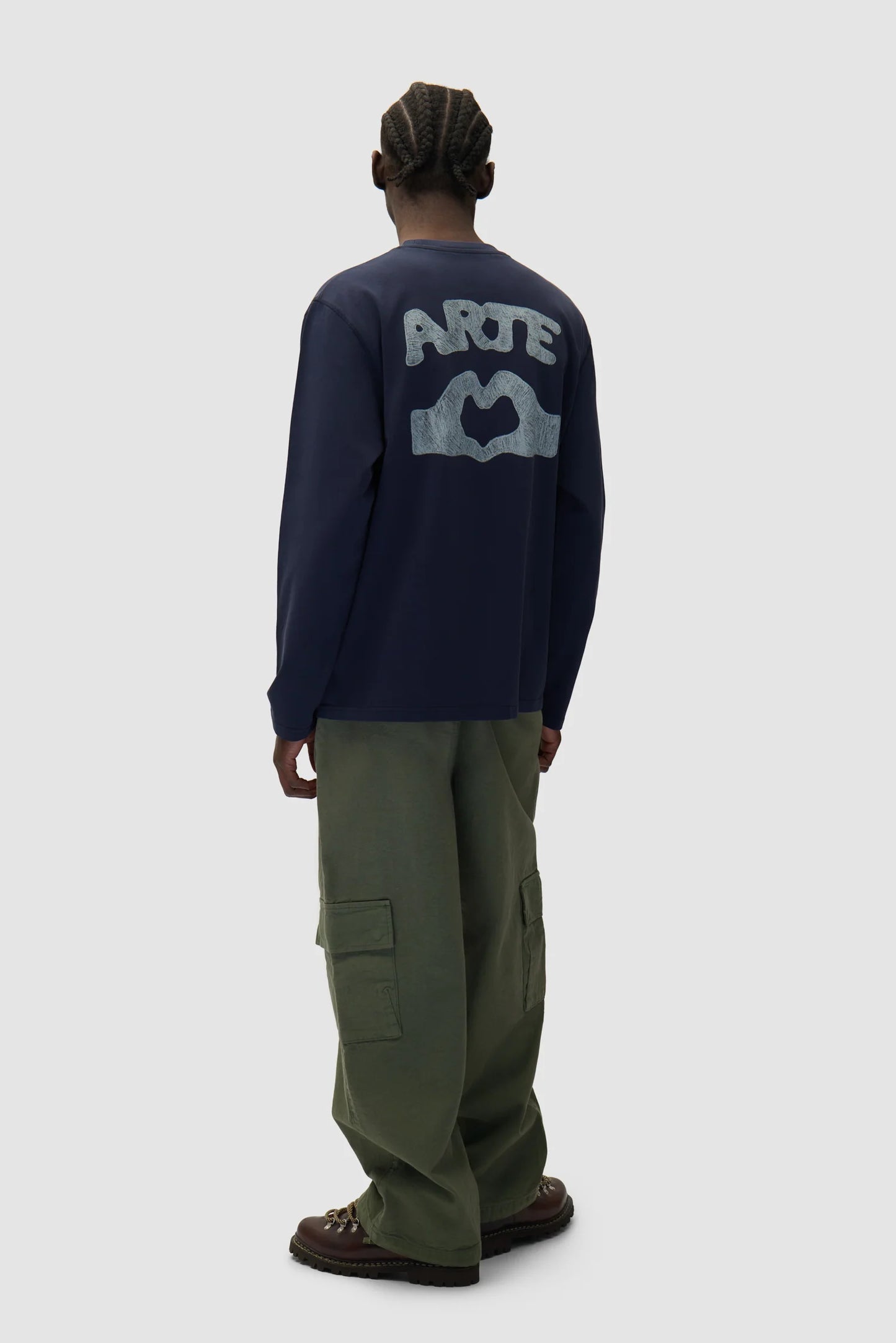 Arte - Diels Stitch T-Shirt Longsleeve (Navy)
