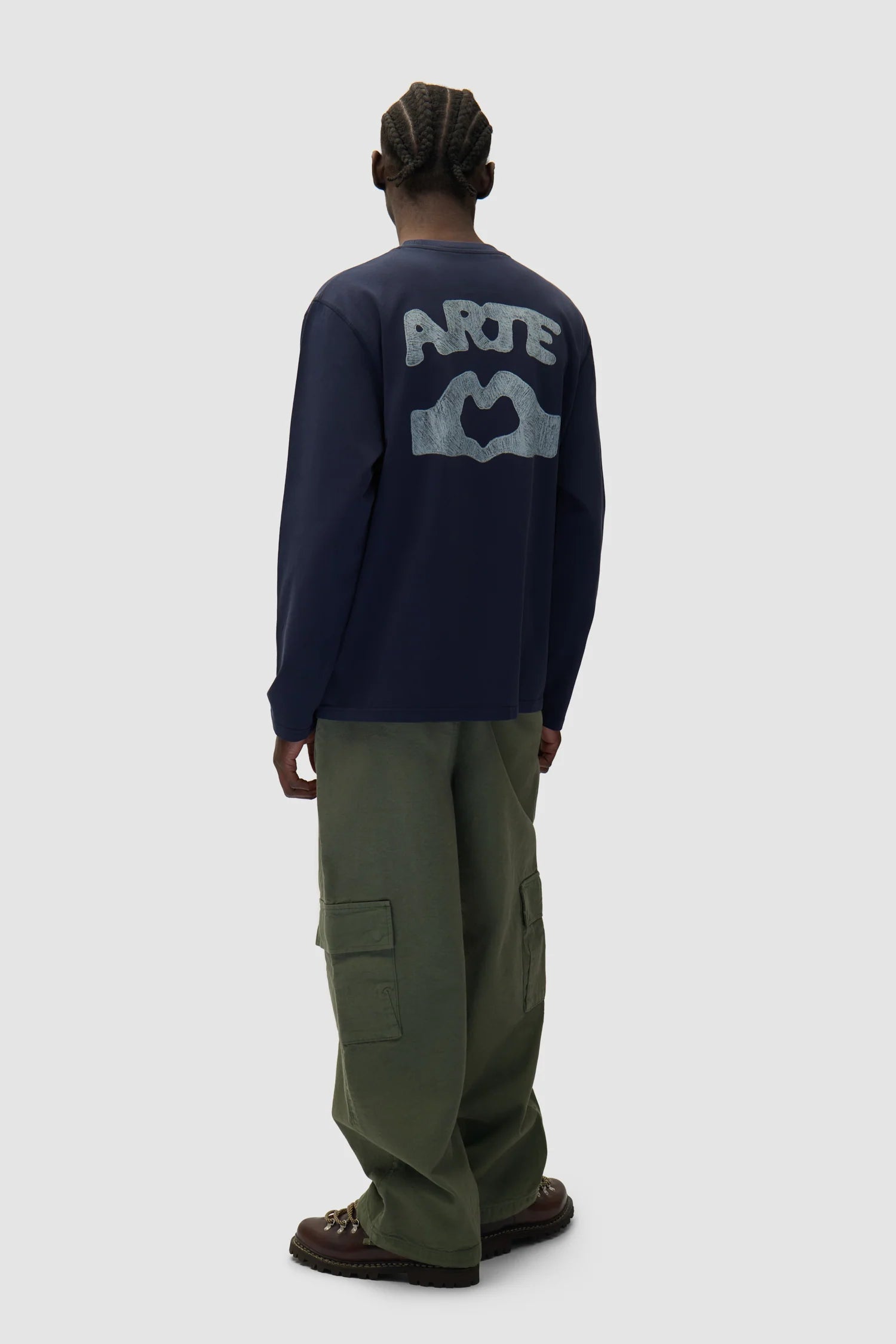 Arte - Diels Stitch T-Shirt Longsleeve (Navy)