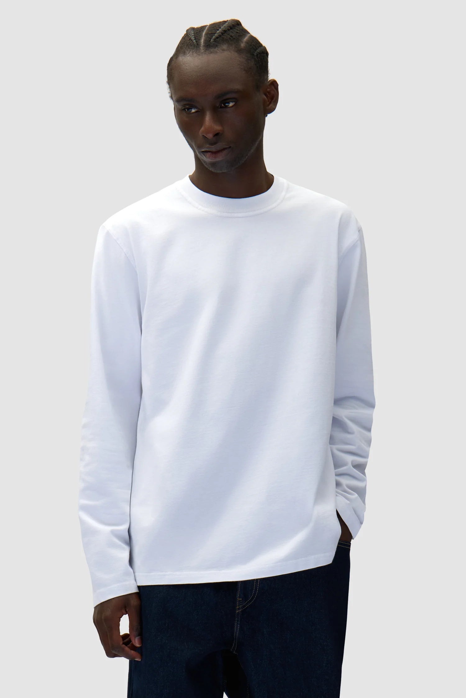 Arte - Diels Stitch T-Shirt Longsleeve (White)
