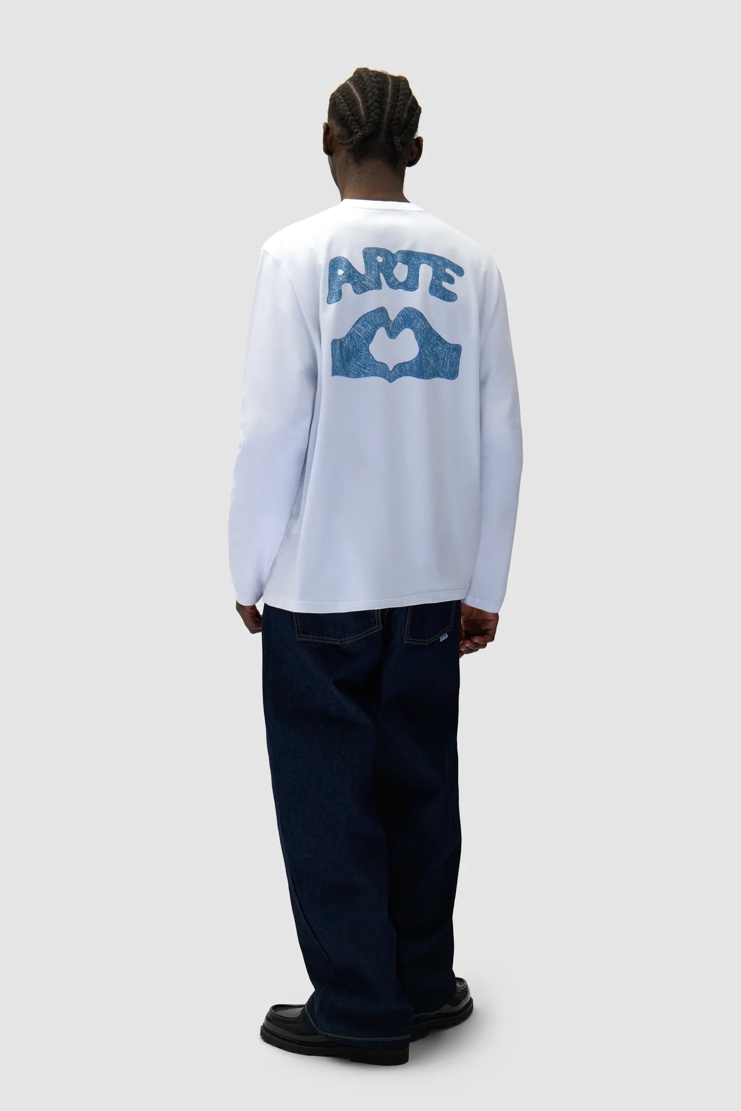 Arte - Diels Stitch T-Shirt Longsleeve (White)