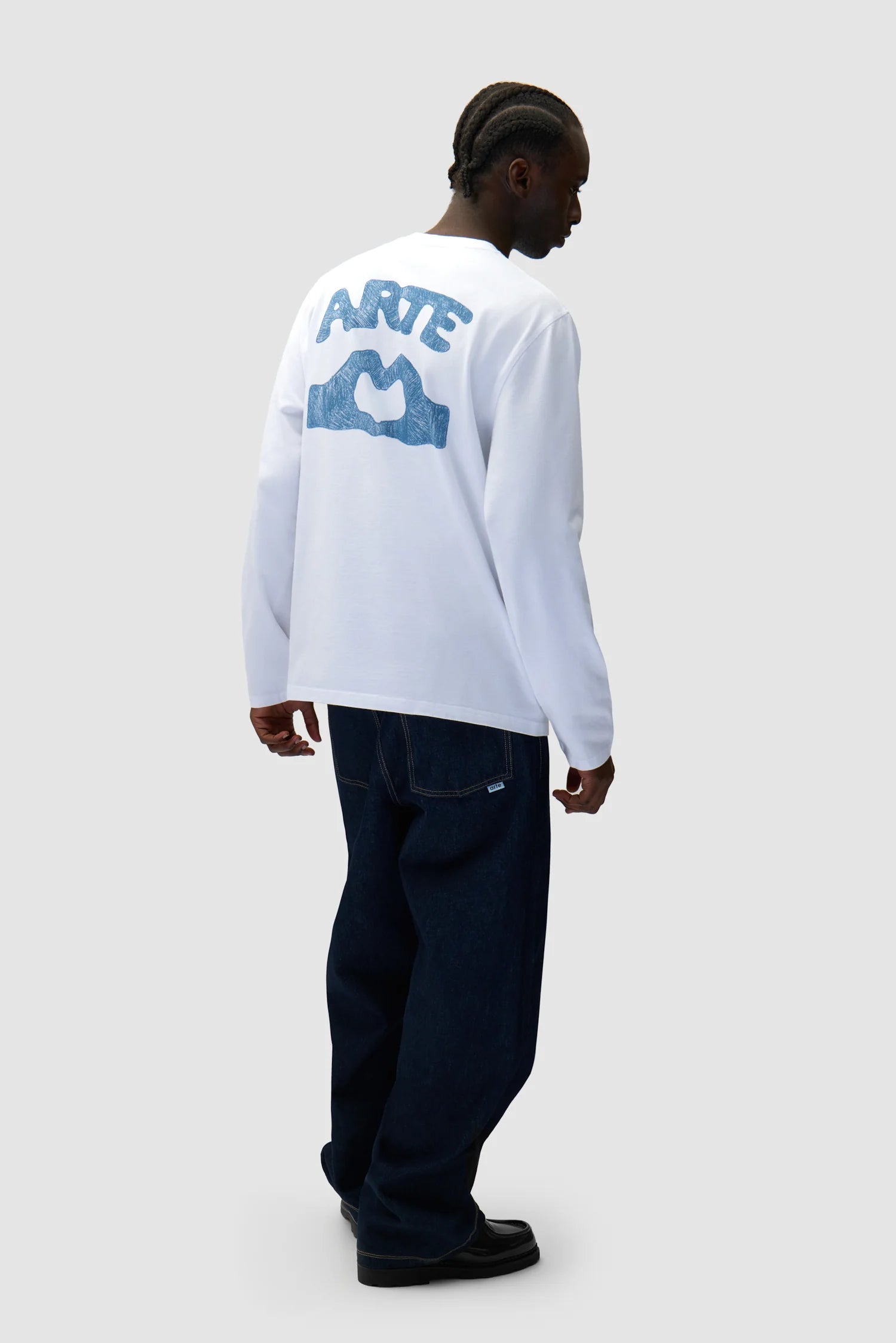 Arte - Diels Stitch T-Shirt Longsleeve (White)