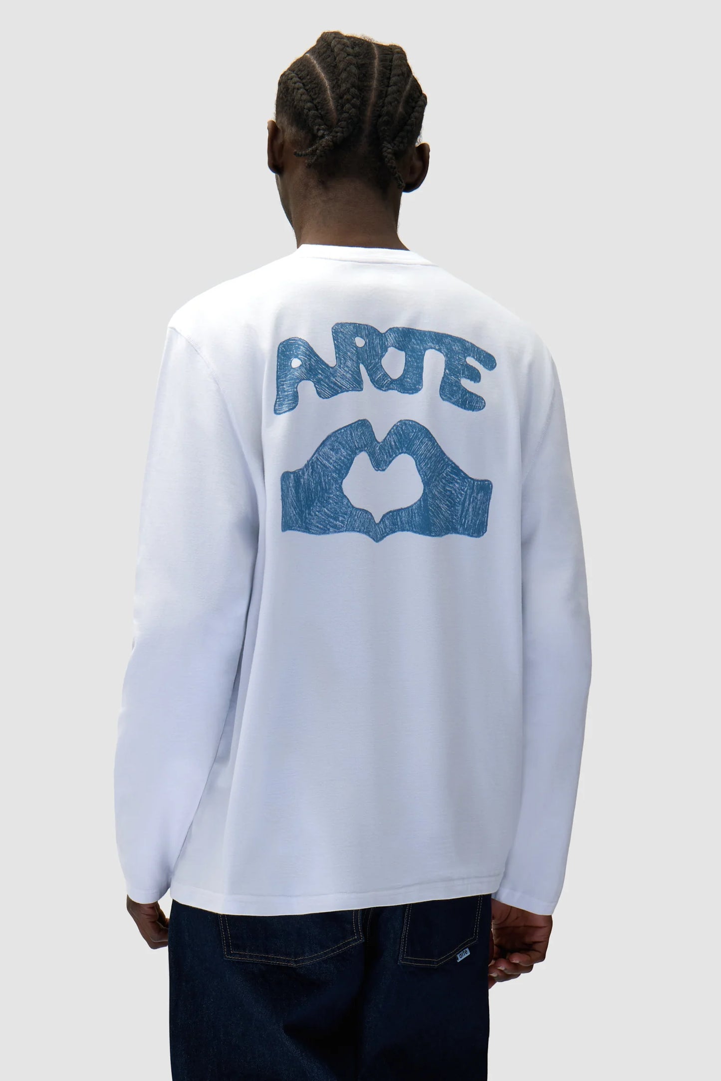 Arte - Diels Stitch T-Shirt Longsleeve (White)