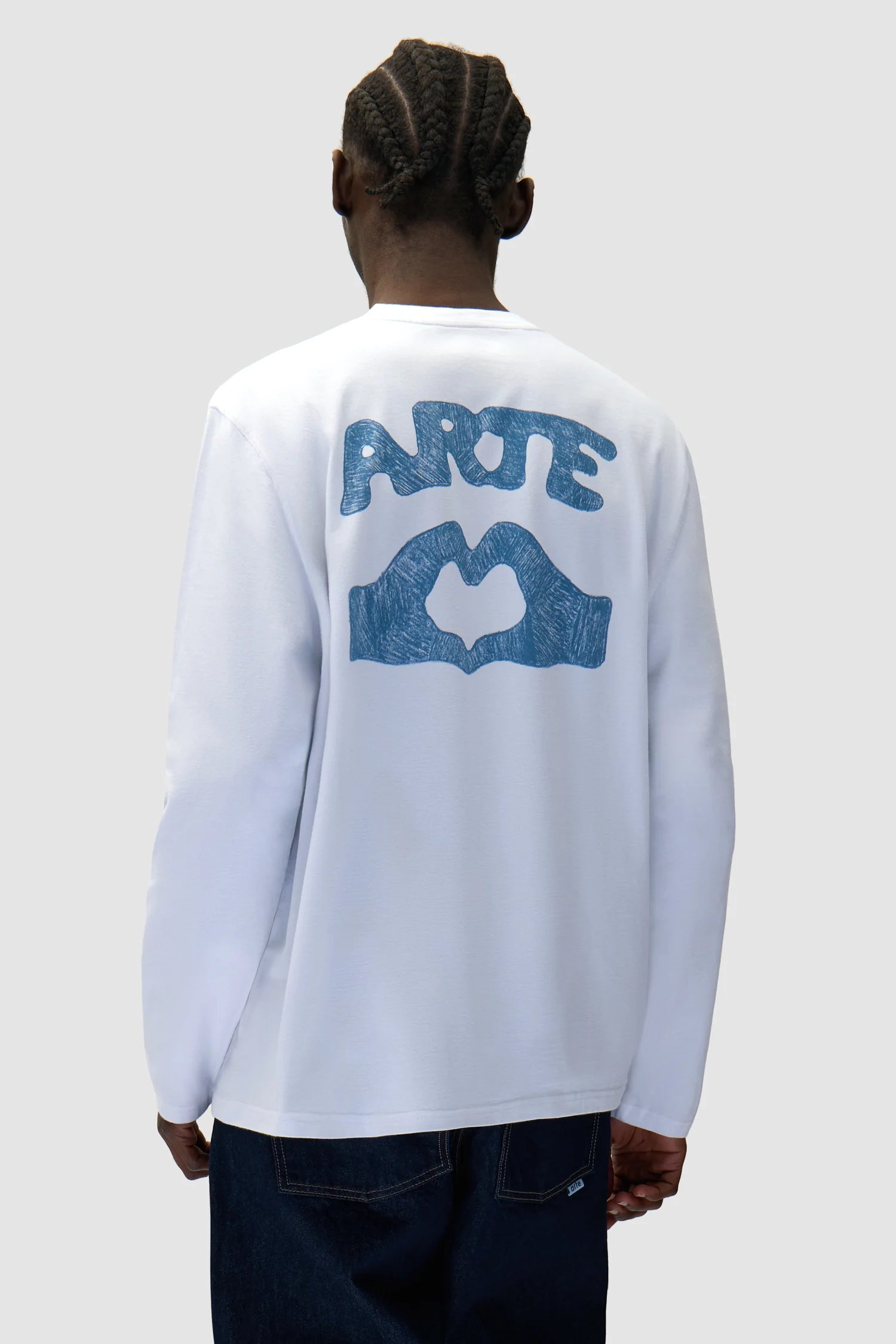 Arte - Diels Stitch T-Shirt Longsleeve (White)