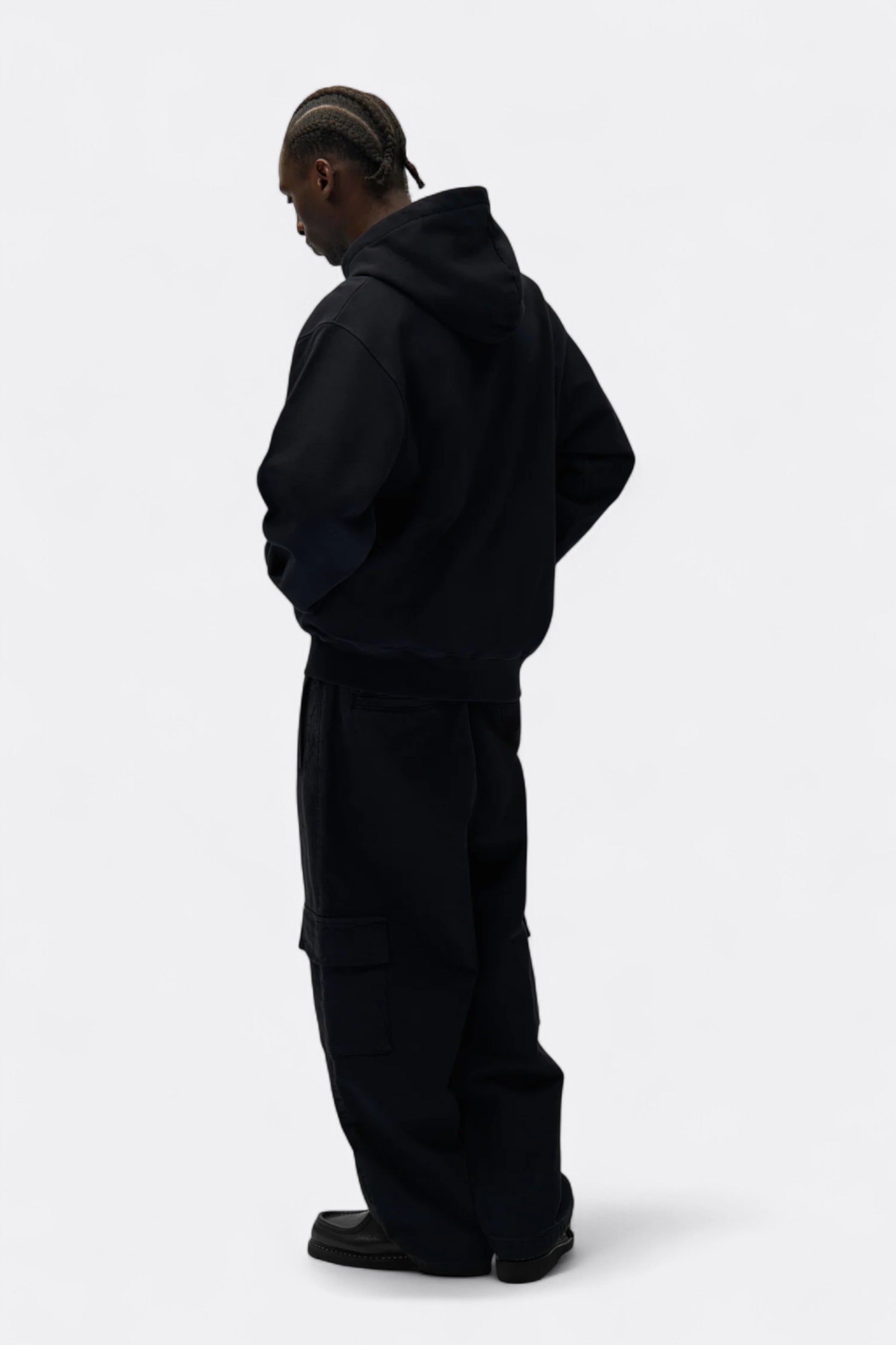 Arte - Eye Front Zip Hoodie (Black)