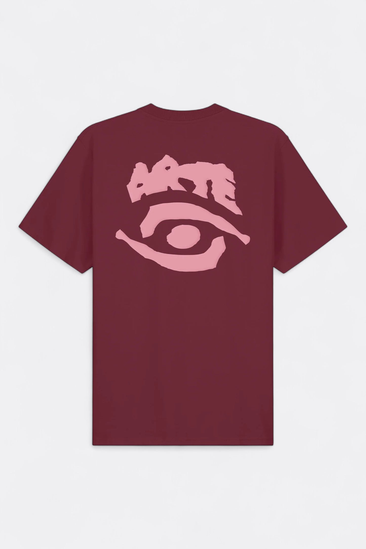 Arte - Eye Print T-Shirt (Bordeaux)