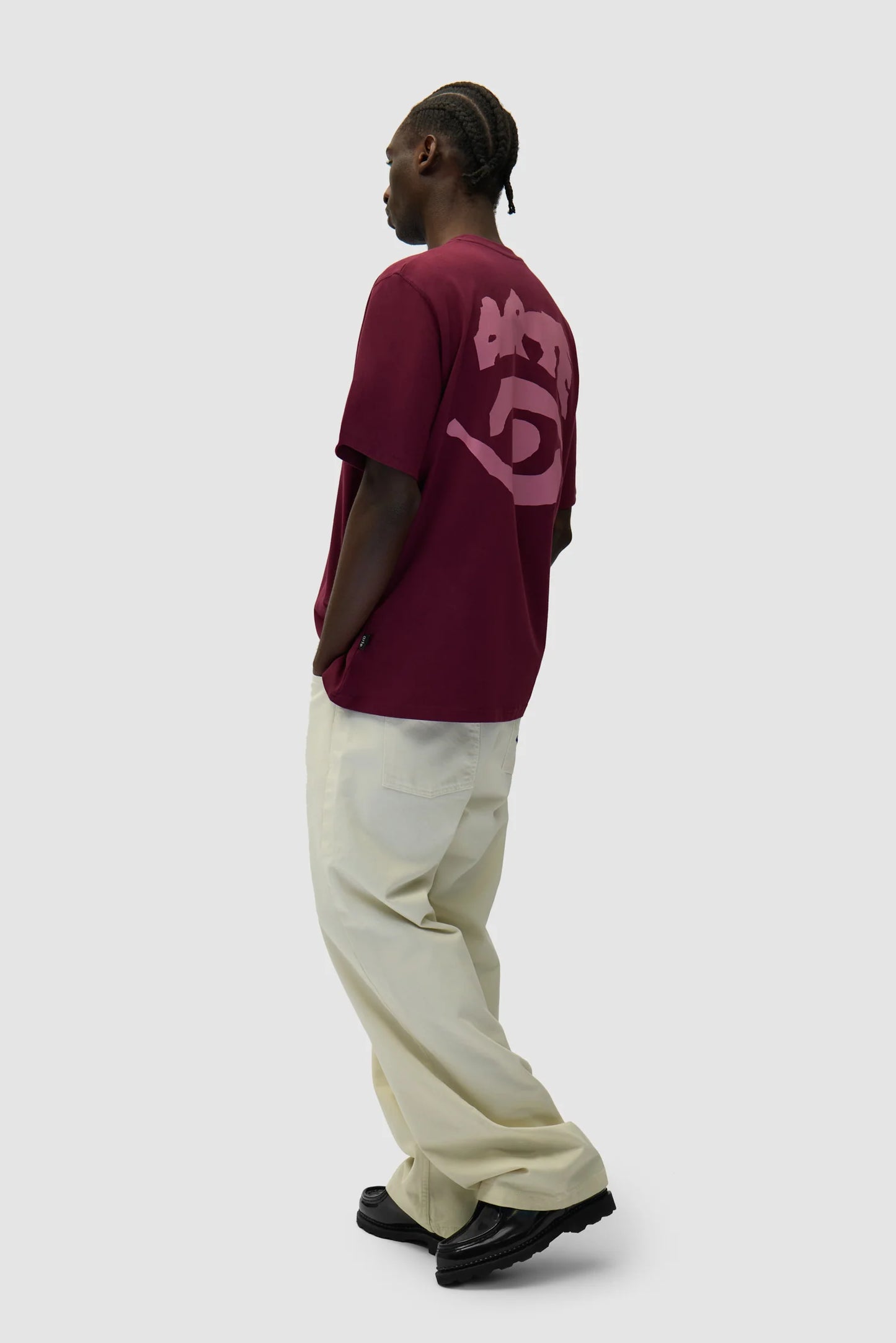 Arte - Eye Print T-Shirt (Bordeaux)