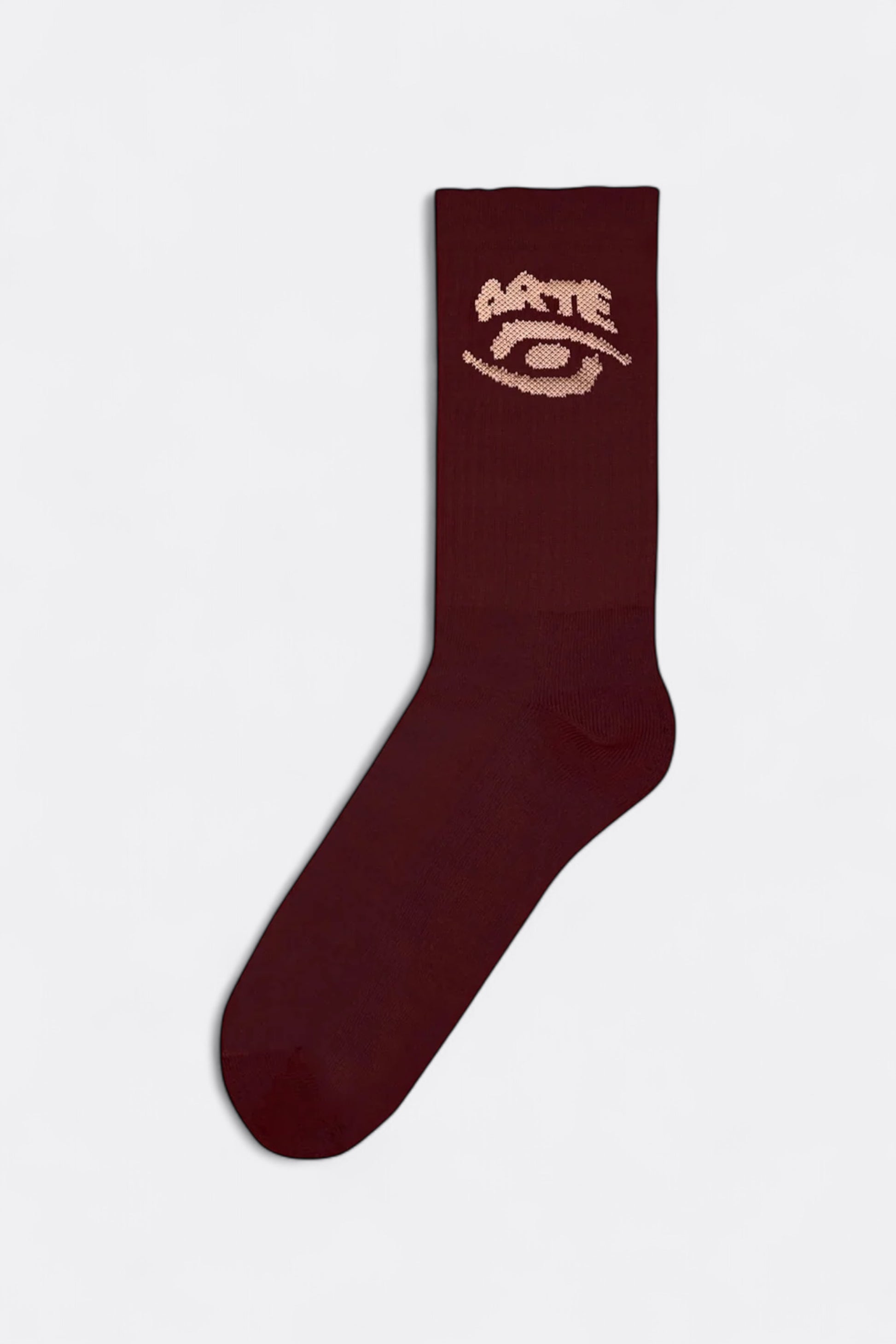 Arte - Eye Socks (Bordeaux)