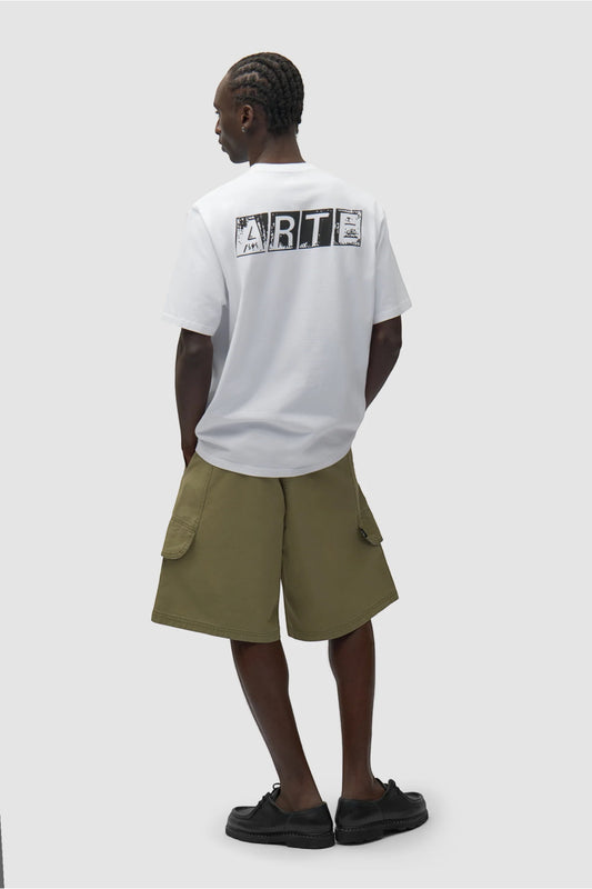 T-Shirt Arte Blanc - Faded Back Print - Coton Premium Portugal