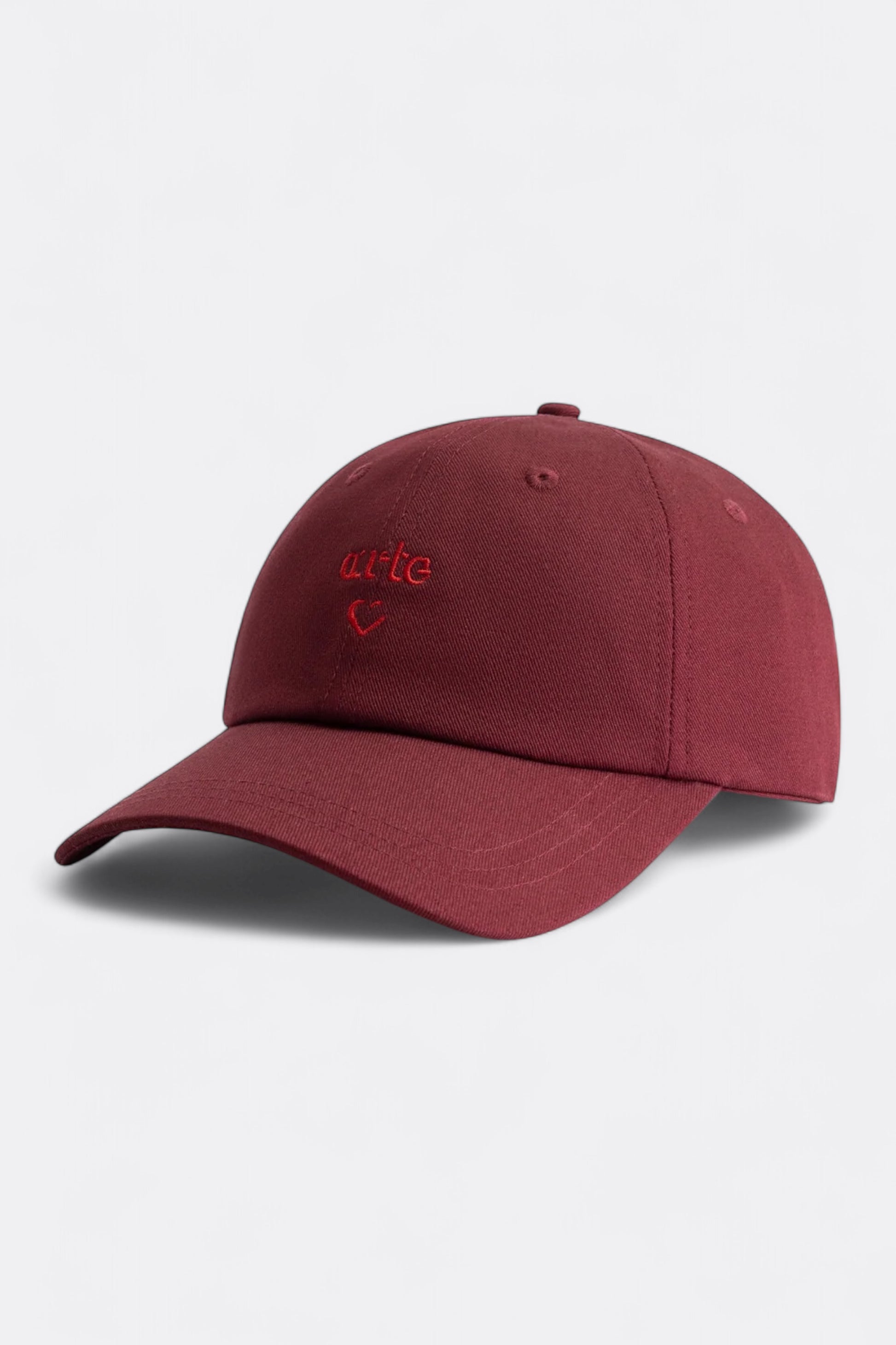 Arte - Heart Logo Cap (Bordeaux)