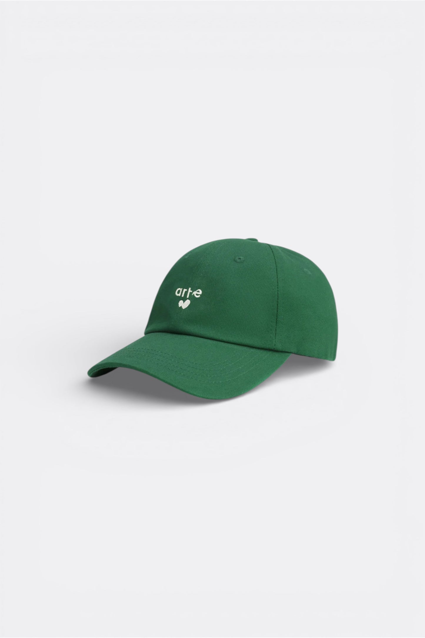 Casquette Arte Green - Logo Cœur Brodé - Coton Premium Portugal