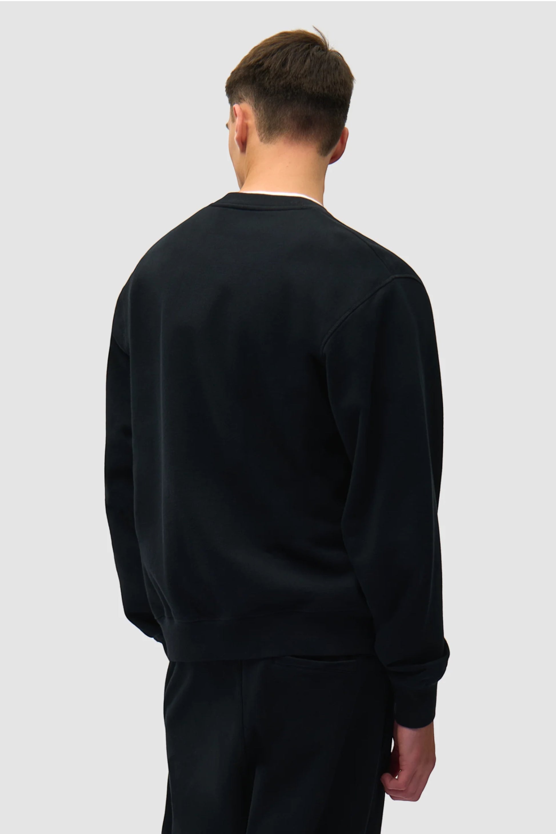 Crewneck Arte Black - Logo Cœur - Coton Premium Portugal
