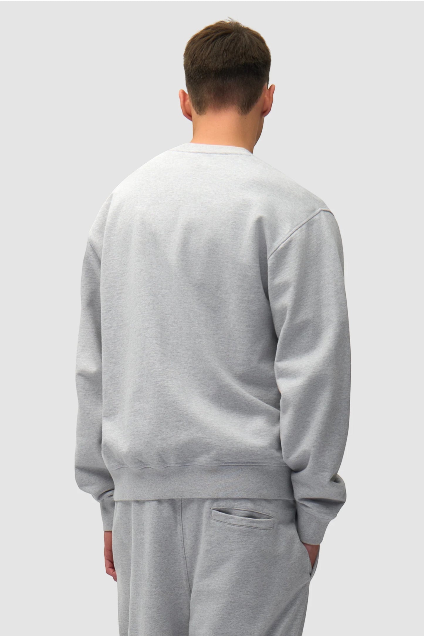 Crewneck Arte Grey - Logo Cœur - Coton Premium Portugal