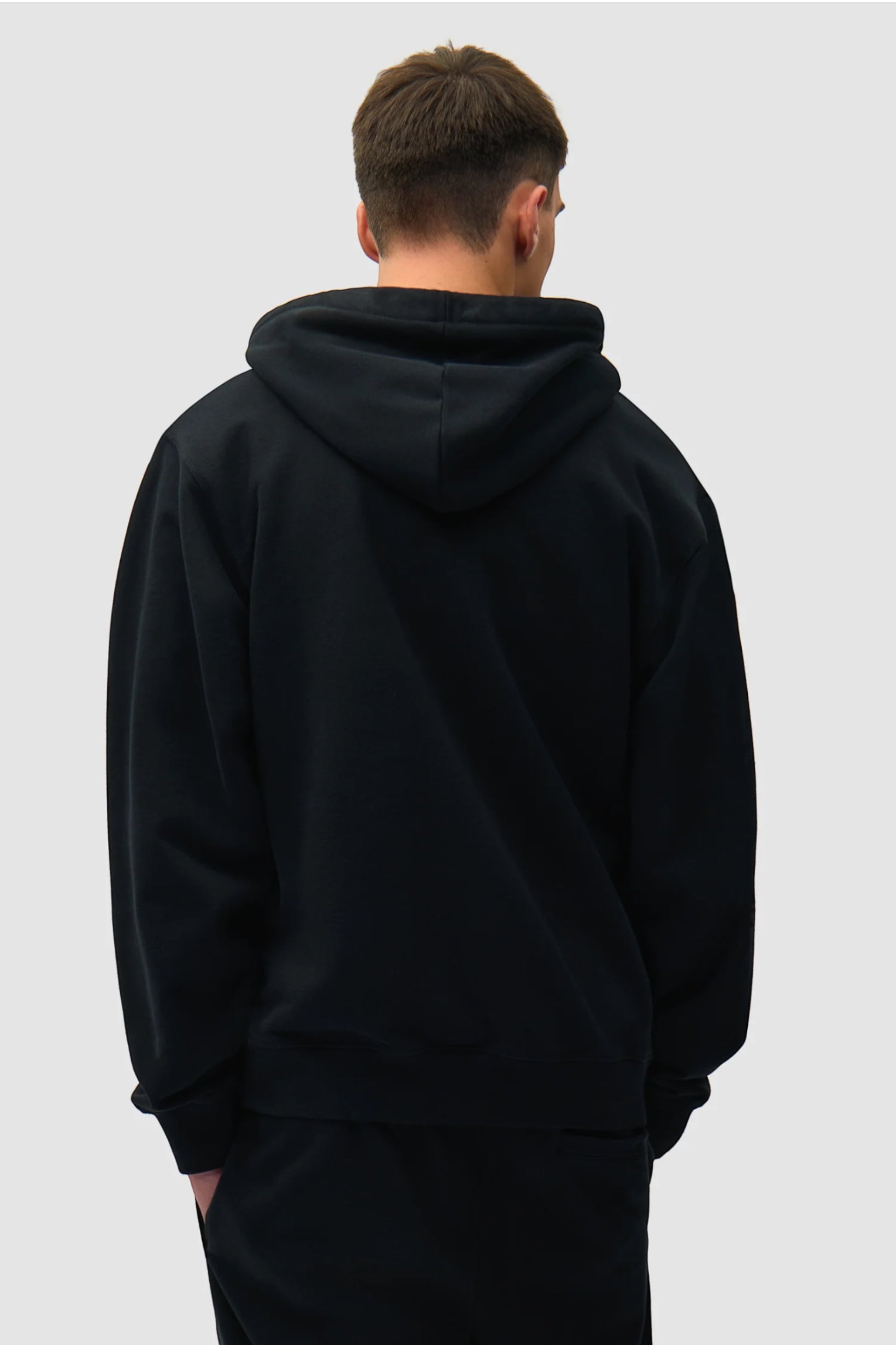 Hoodie Arte Black - Logo Cœur - Coton Premium Portugal