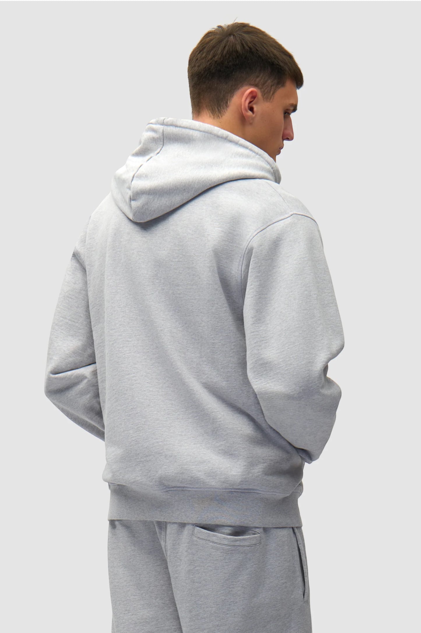 Hoodie Arte Grey - Logo Cœur - Coton Premium Portugal