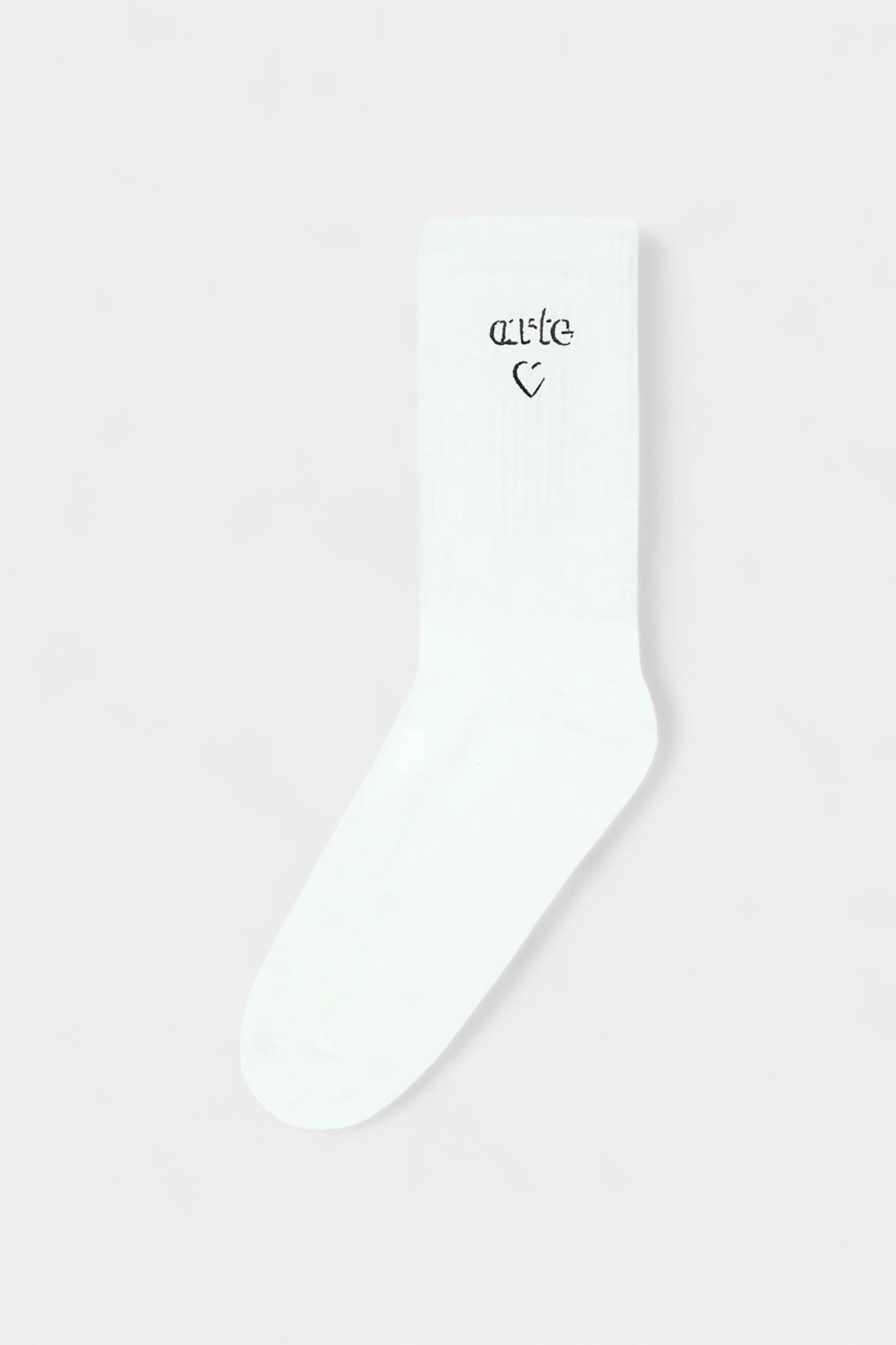 Arte - Heart Logo Socks (White)