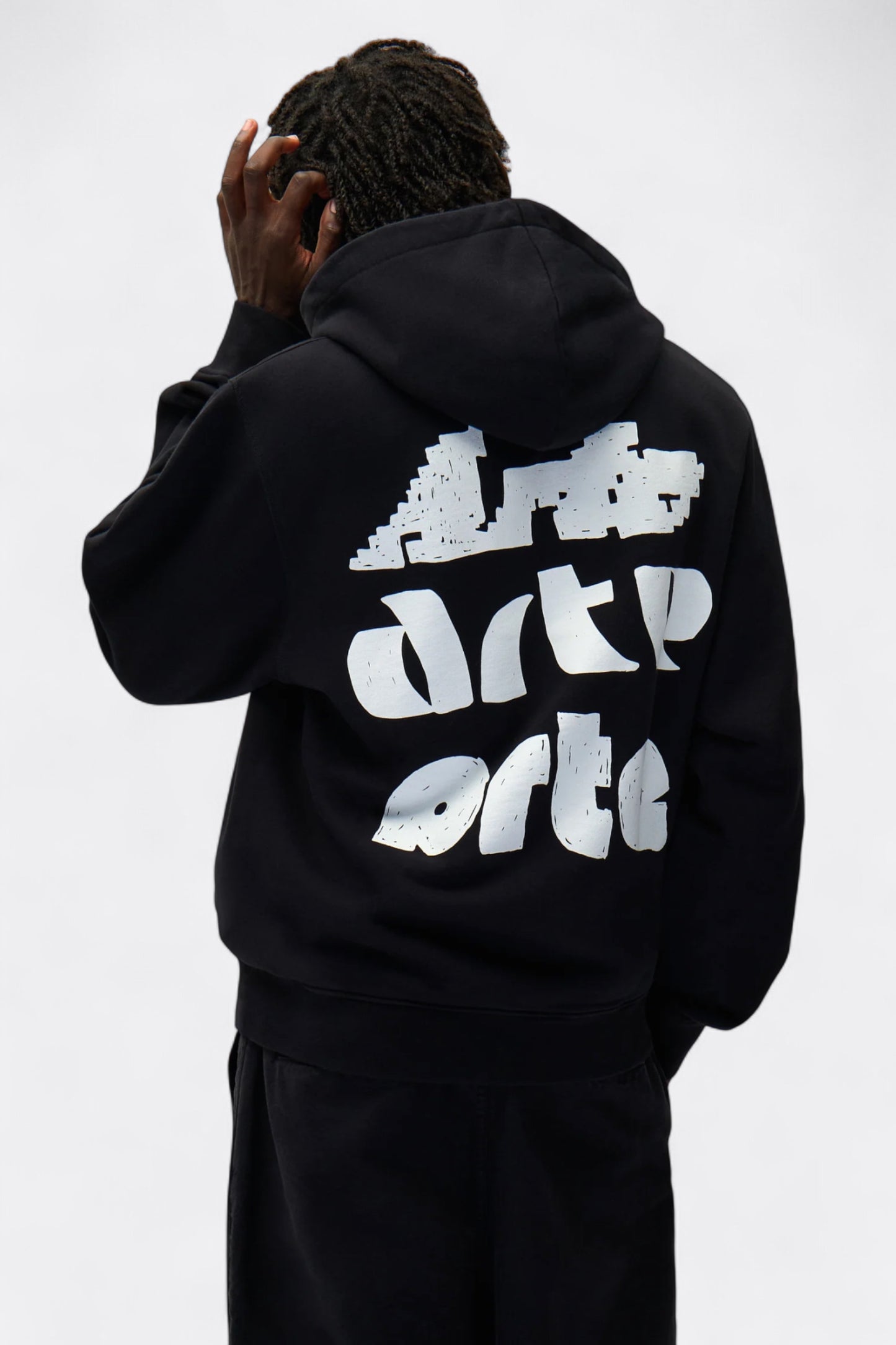 Arte - Multi Arte Print Hoodie (Black)