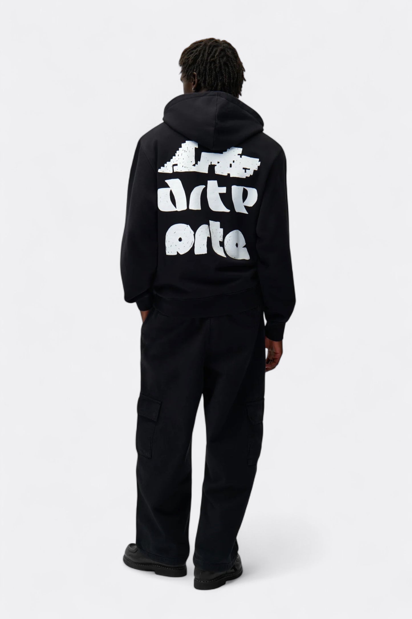 Arte - Multi Arte Print Hoodie (Black)